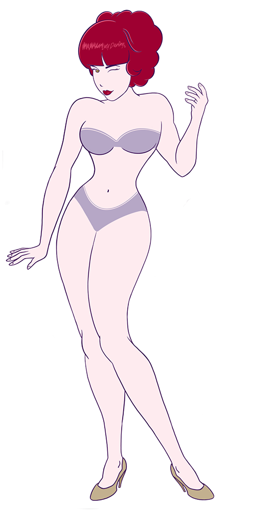 Lucy undressed