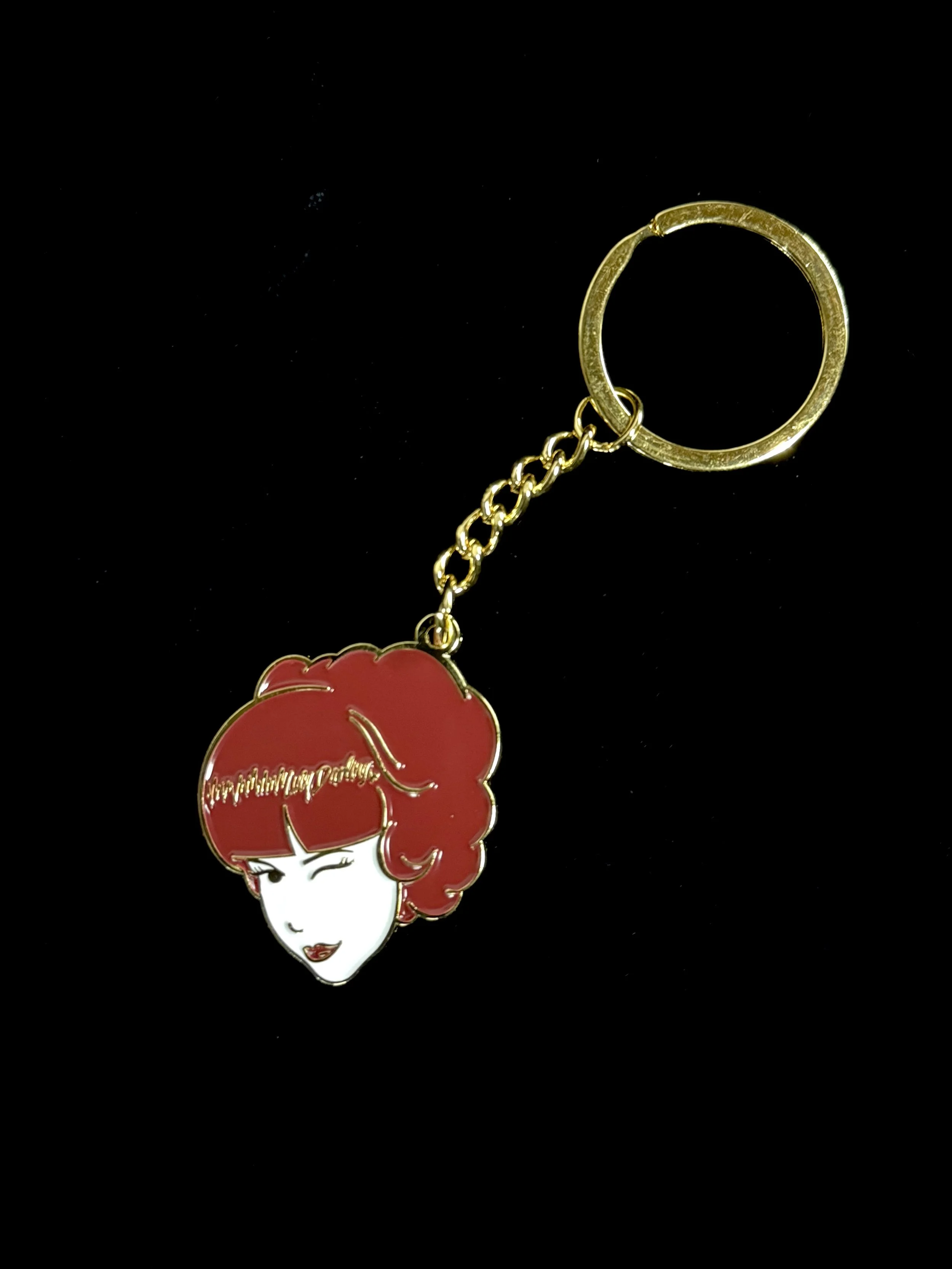 Lucy Head Keychain