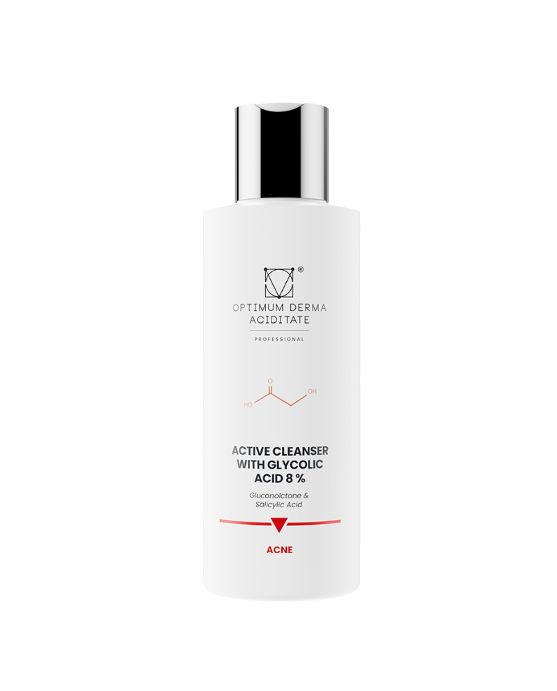 Optimum Derma Aciditate - Active Cleanser with Glycolic Acid 8%