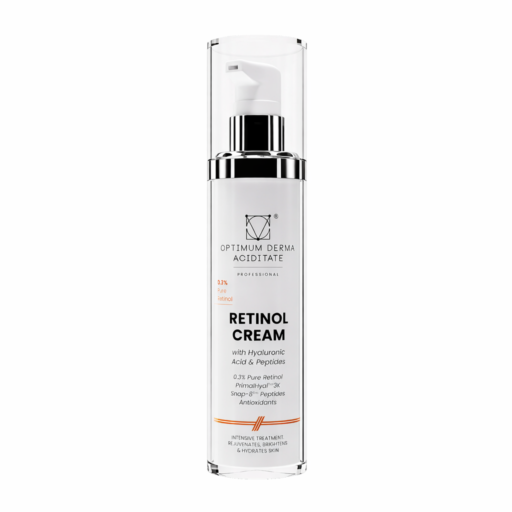Optimum Derma Aciditate - Retinol Cream with Hyaluronic Acid & Peptides