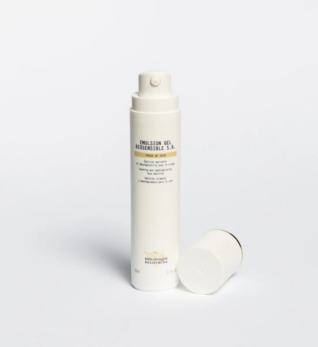 biologique recherche emulsion gel biosensible s.r 50 ml pump