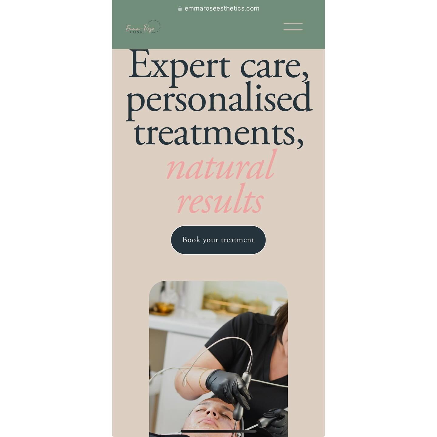 We have launched 🚀 
A beautiful website designed to give you all the information you need about the treatments we offer and the high quality service you can expect when visiting us 🥰
Link 🔗 in Bio 🙌🏼 

🤍 Emma Rose Aesthetics &amp; Laser Clinic 
