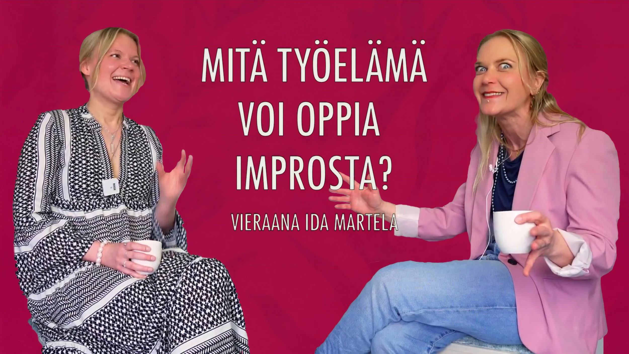 Mitä työelämä voi oppia improvisaatioteatterista?