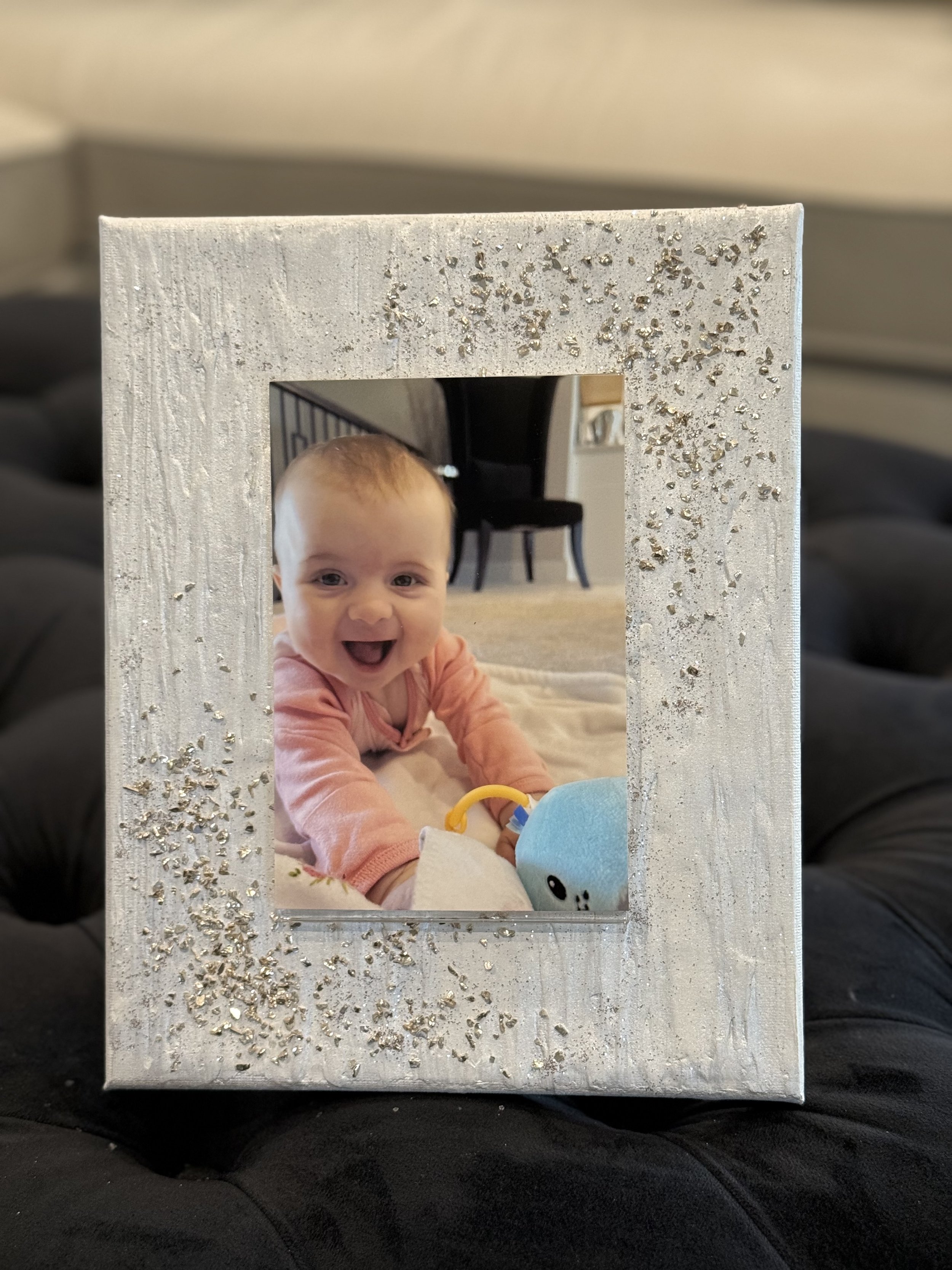 14K White Gold 8"x10" Photo Frame