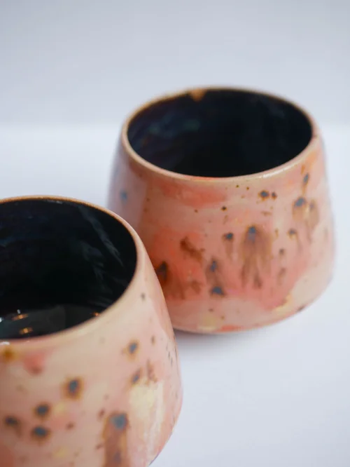 La tasse Rose & Marron