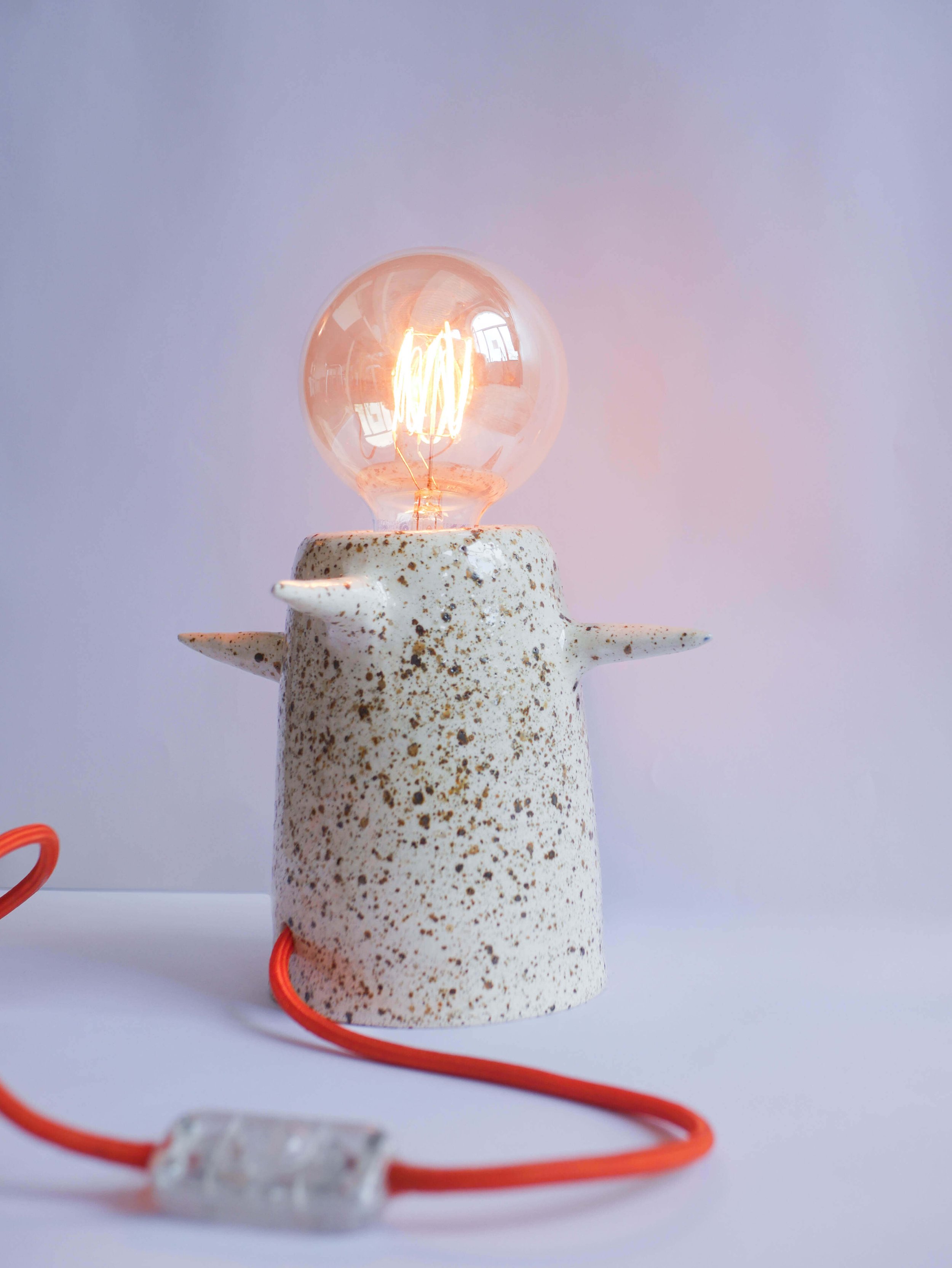 Lampe en Grès Artisanale Luna #1