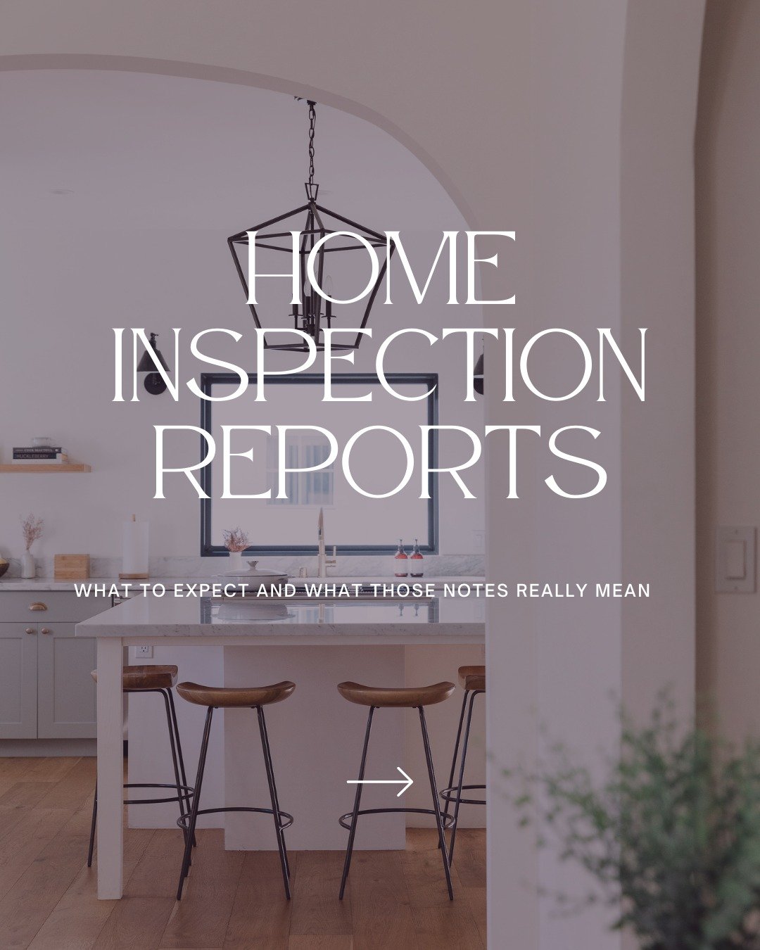 A home inspection can feel overwhelming, but it&rsquo;s one of the most important steps in the buying process. 🏡

An inspection report is simply a detailed look at the property&rsquo;s condition so you know exactly what you&rsquo;re walking into. Fr