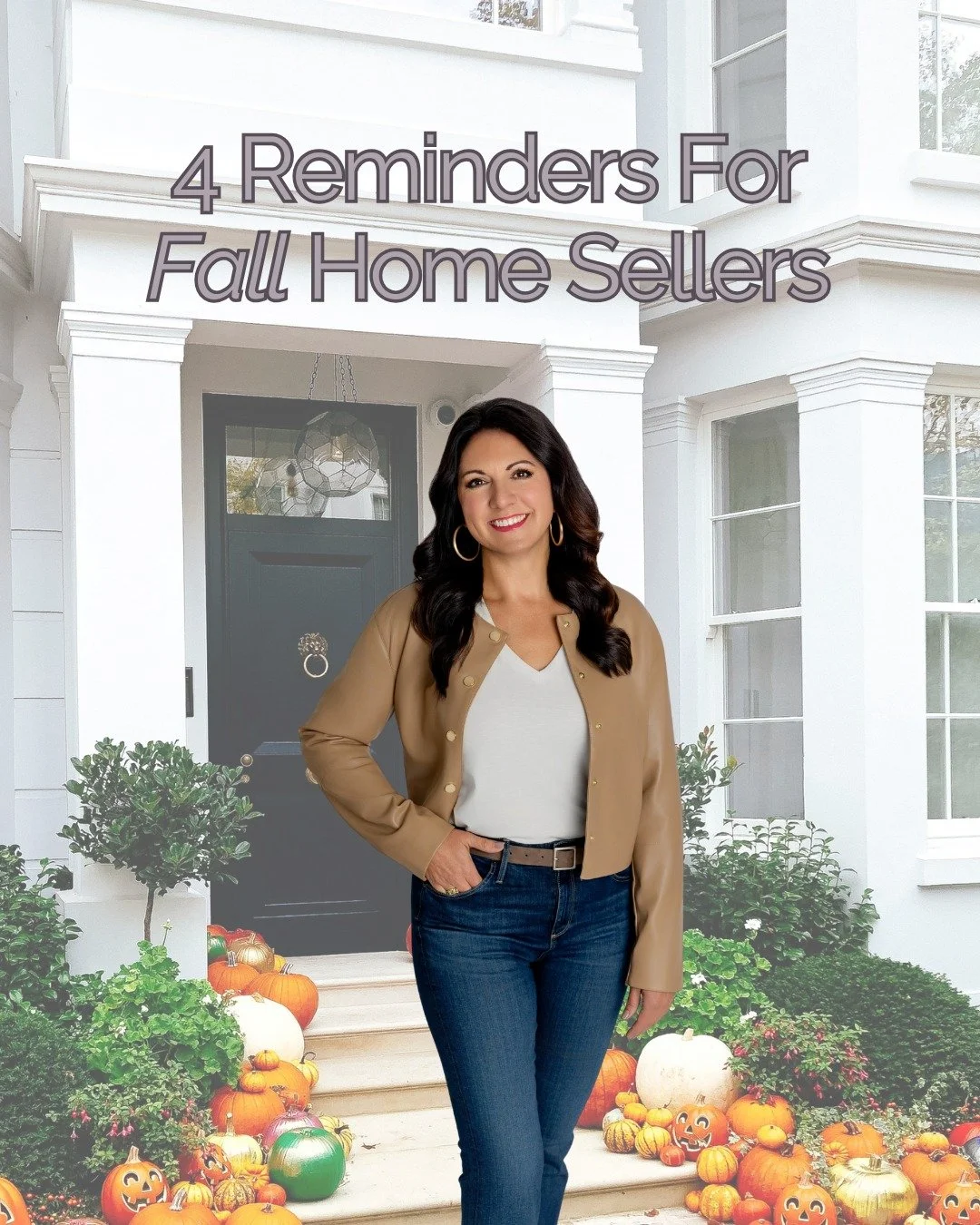 Thinking about selling this fall? 🍂 Give your home that warm, welcoming touch buyers love: fresh mums by the door, soft lighting, and a cozy feel that makes them want to stay awhile. Let the light in, keep things comfortable, and remember, pricing i