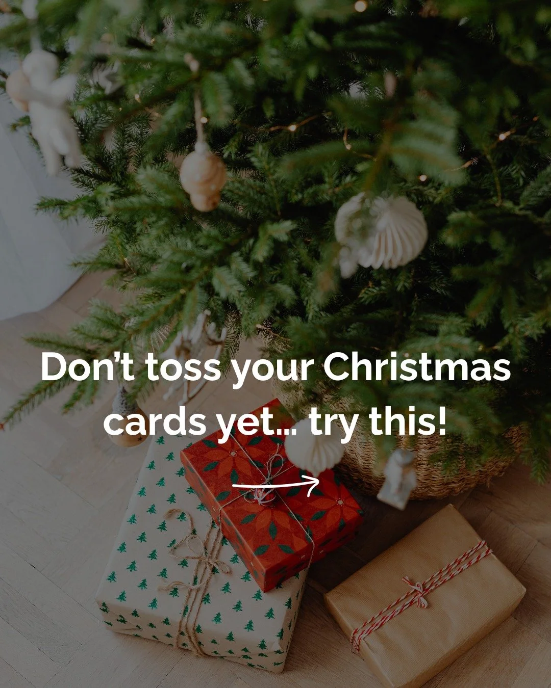 If you want to hold onto some of that Christmas warmth without keeping every card, these ideas make it simple to reuse, repurpose and enjoy them a little longer. Small traditions like this add so much personality to your home through the winter.

 🎄