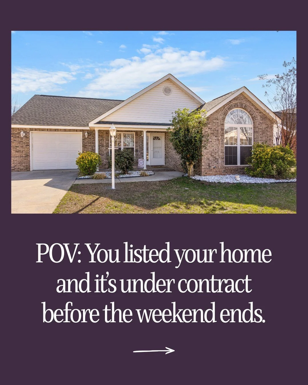 In less than 3 days, 205 Wembley Drive is UNDER CONTRACT!

When a home sells quickly, it&rsquo;s not always luck. It&rsquo;s because preparation was done ahead of time. Pricing was thoughtful and strategic. Marketing was intentional. And expectations