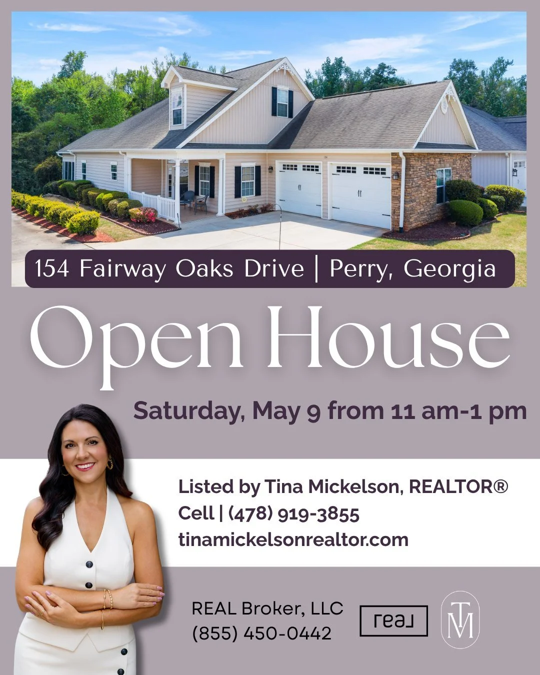There&rsquo;s something special about this Houston Springs home. ✨ Join me Saturday, May 9 from 11&ndash;1 at 154 Fairway Oaks Drive in Perry!

Situated on one of the community&rsquo;s most desirable lots, this home offers a flexible layout with beau