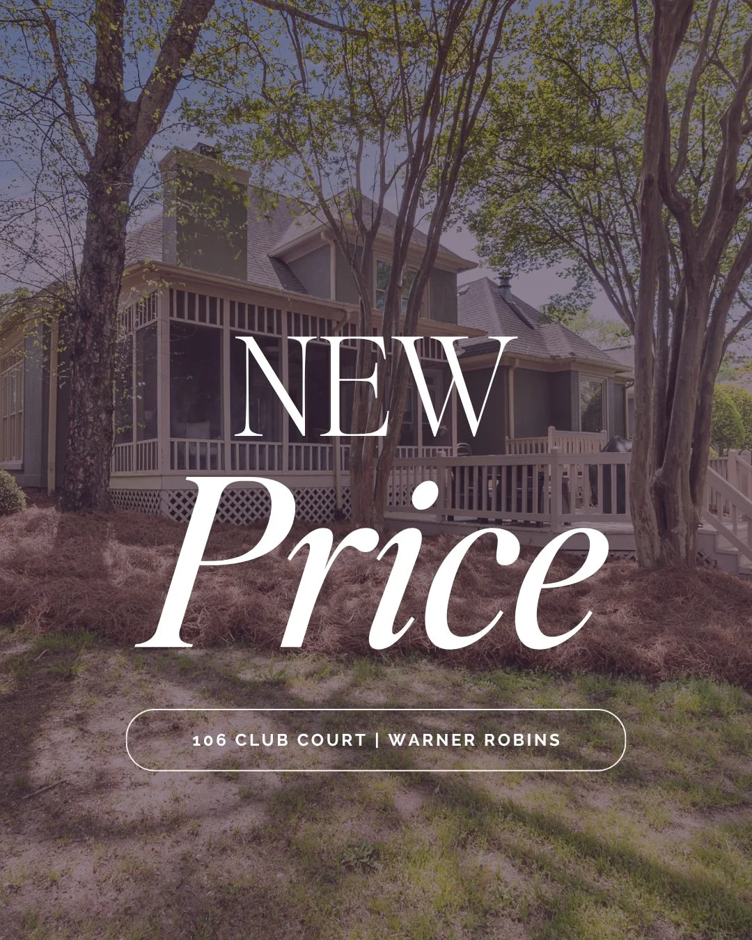✨ A new price on an incredible waterfront home!

If you've been watching this one, now is the time to take another look.

Located in Statham's Landing Golf Course Community, this beautiful home offers panoramic water views, an overwater dock, a main-