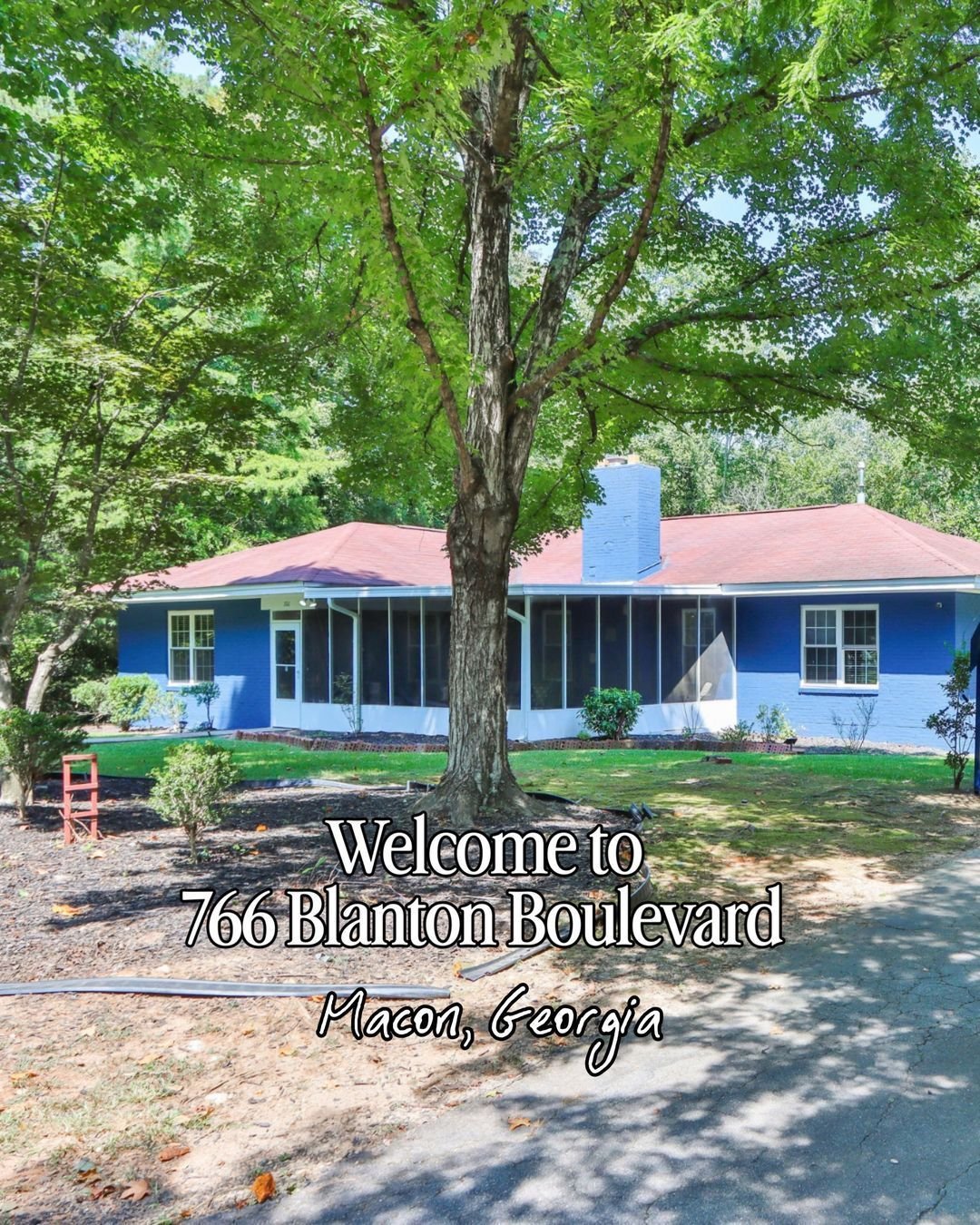 Two screened porches, a hot tub, and over an acre to call your own. There&rsquo;s plenty to enjoy at this Macon home, and the furniture comes with it, too. 🏡

📍766 Blanton Blvd., Macon, GA 31210

This all-brick home offers 4 bedrooms, 2 bathrooms, 