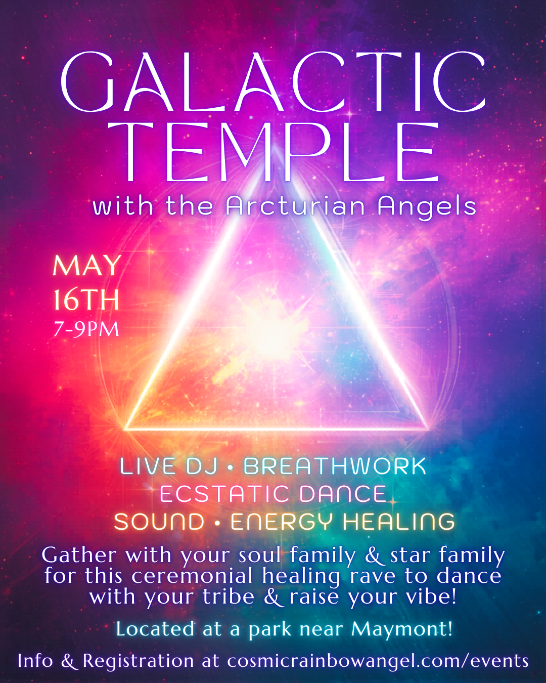 Galactic Temple: A Ceremonial Healing Rave