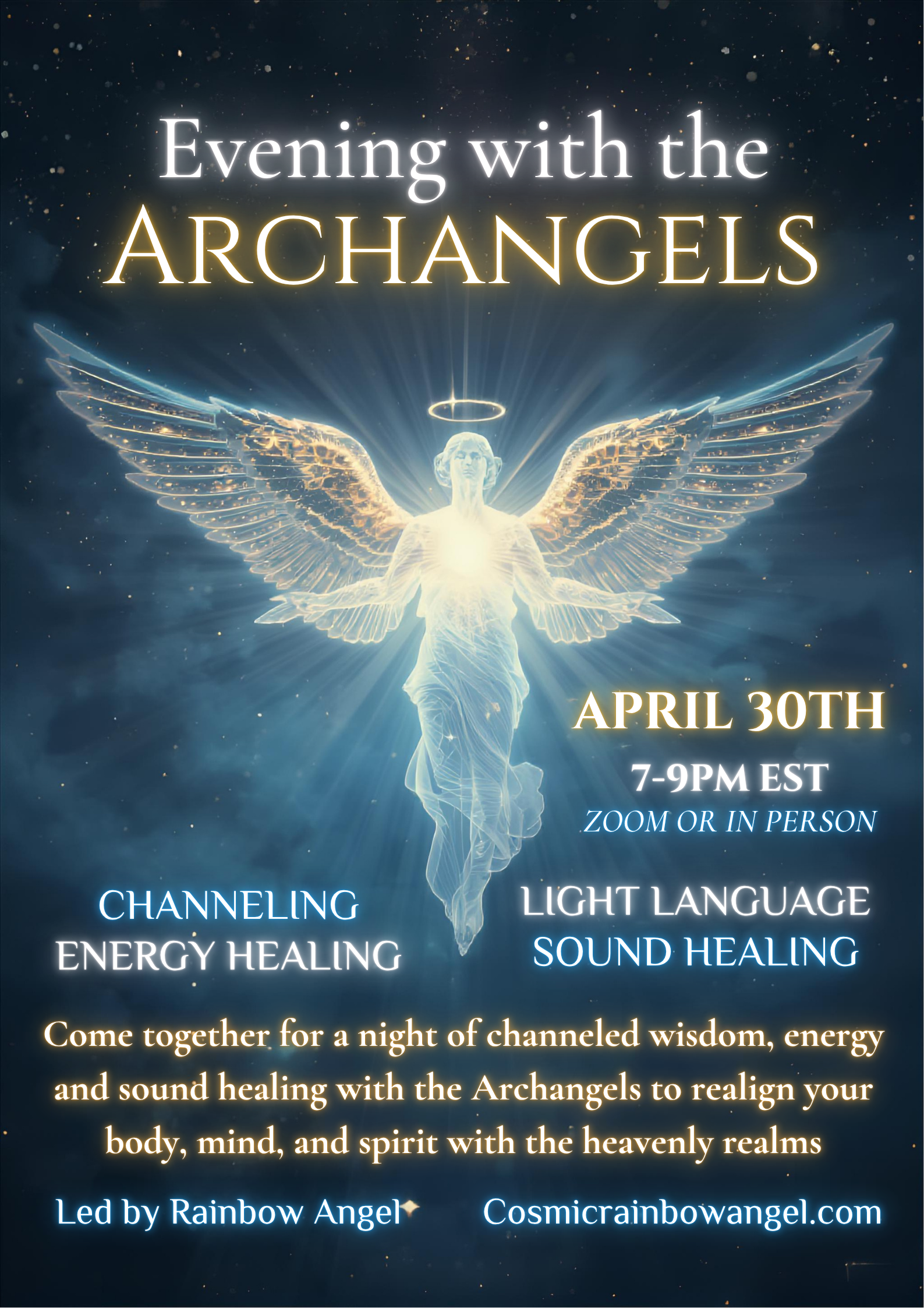 Evening with the Archangels: Zoom or In Person