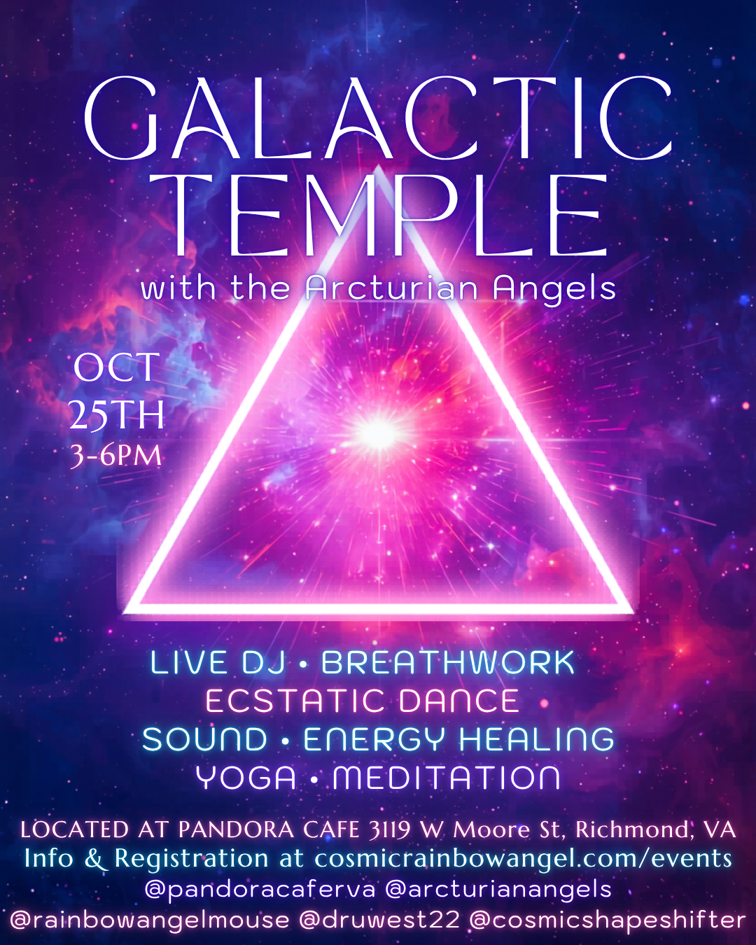 Galactic Temple: A Ceremonial Healing Rave