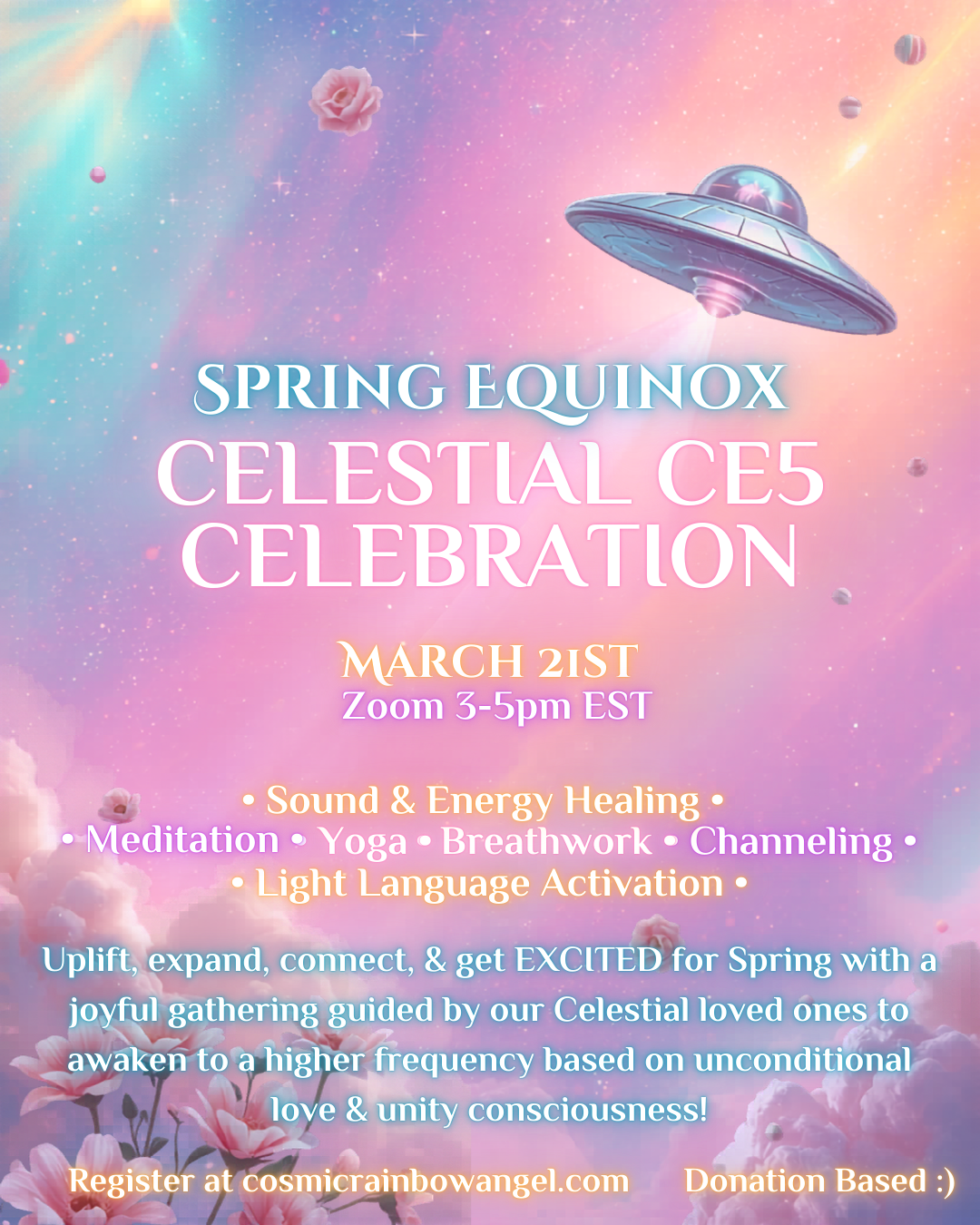 Spring Equinox Celestial CE5 Celebration