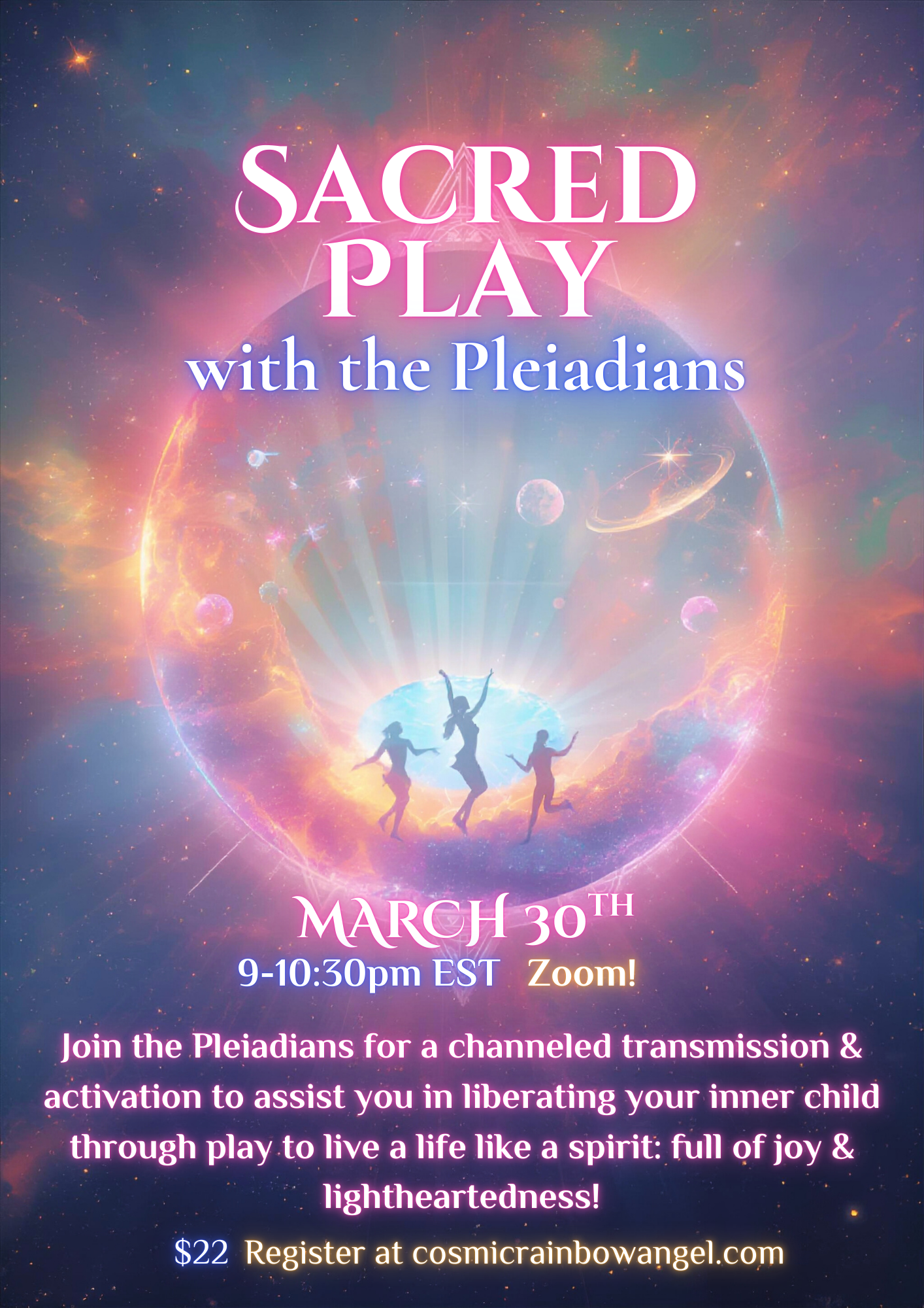 Sacred Play with the Pleiadians - Zoom