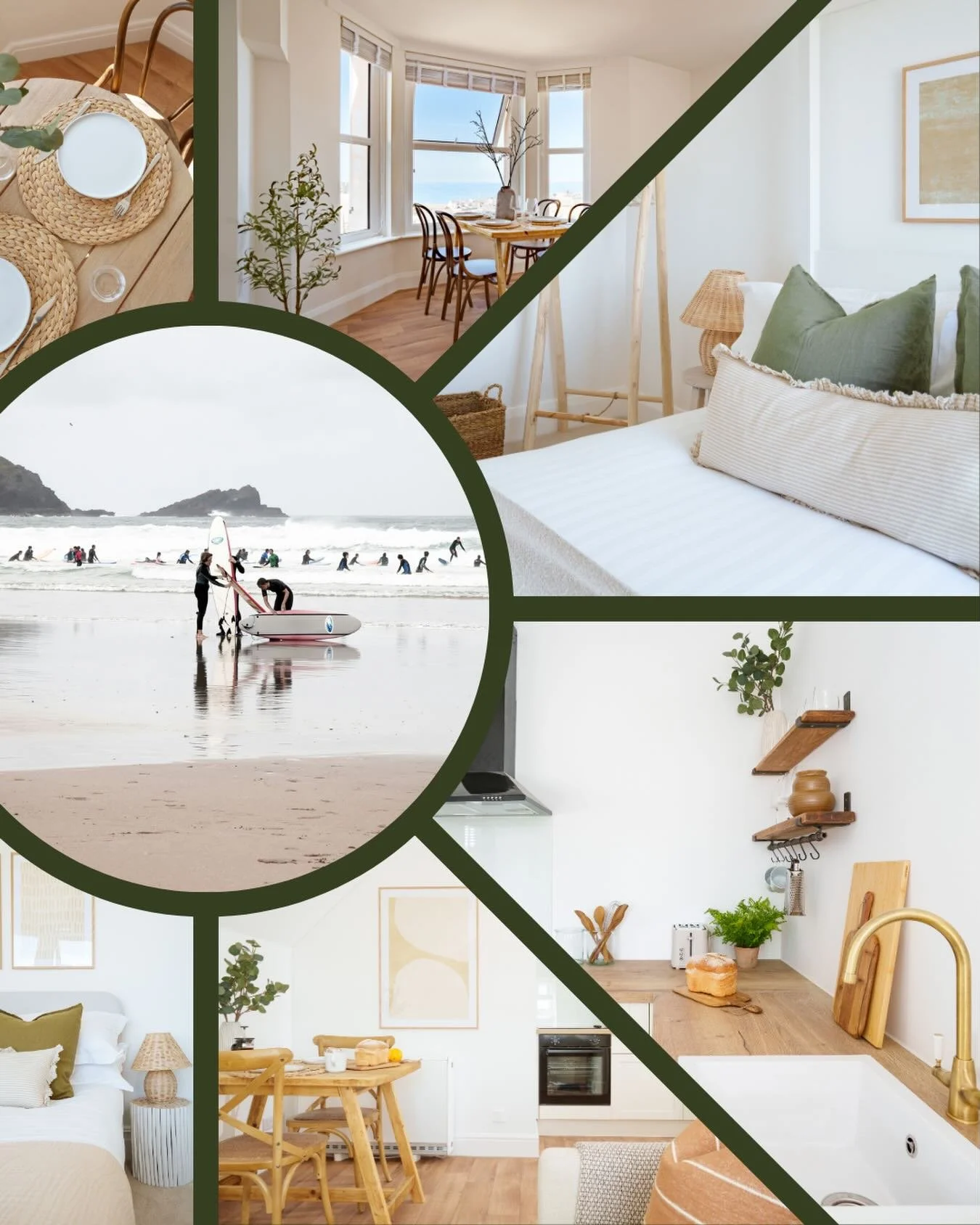 Escape to the heart of Newquay, Cornwall. 

A bohemian-inspired stay filled with cozy textures, calming vibes and seaside charm. 

#vestostays #cornwall #newquay #seaside