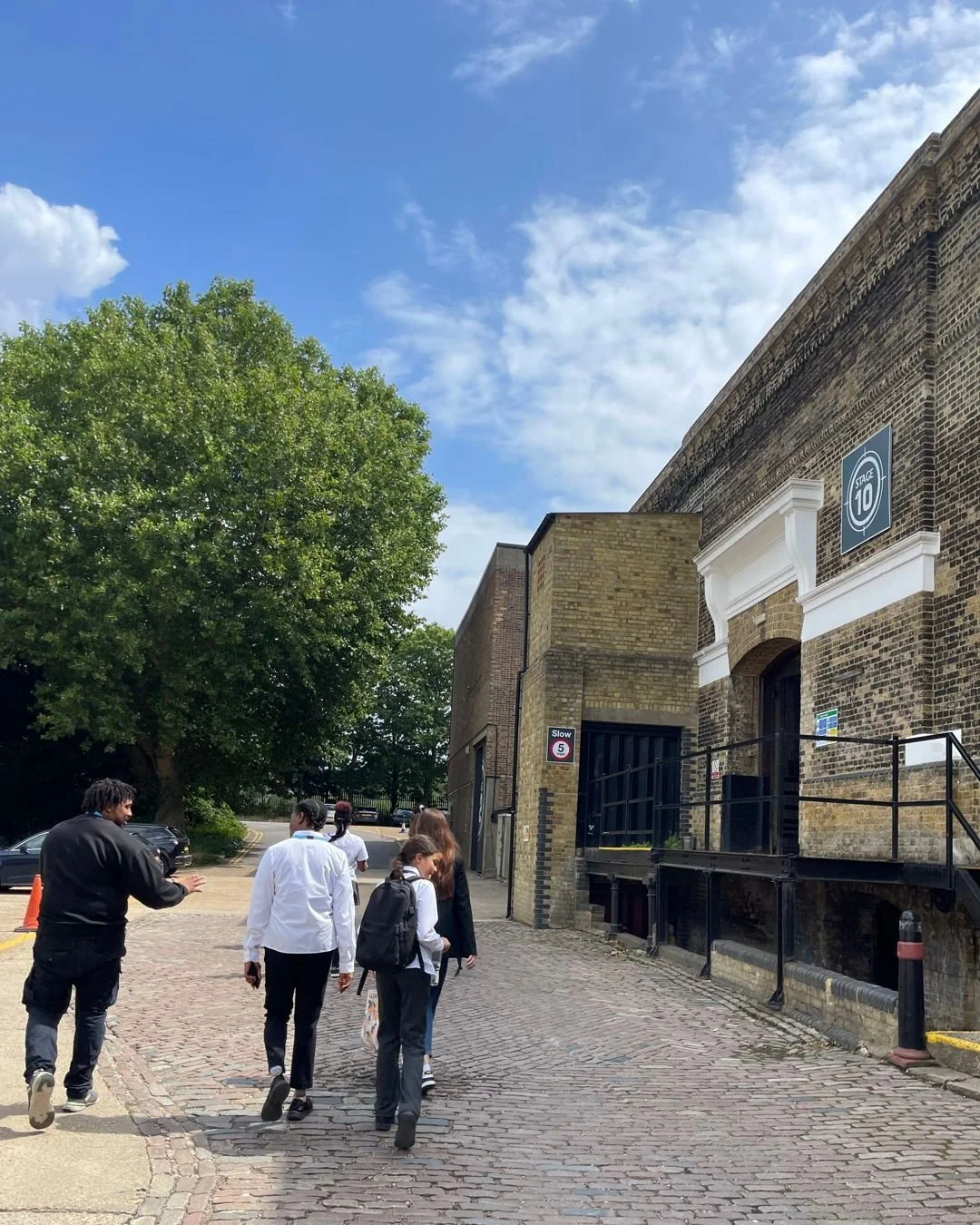 Our Diverse Voices of Stage &amp; Screen (DVSS) students filmed their original short film at the iconic @3MillsStudios. 
For most of our students, it was their first time stepping inside a working studio on a real film set. With the work we&rsquo;re 