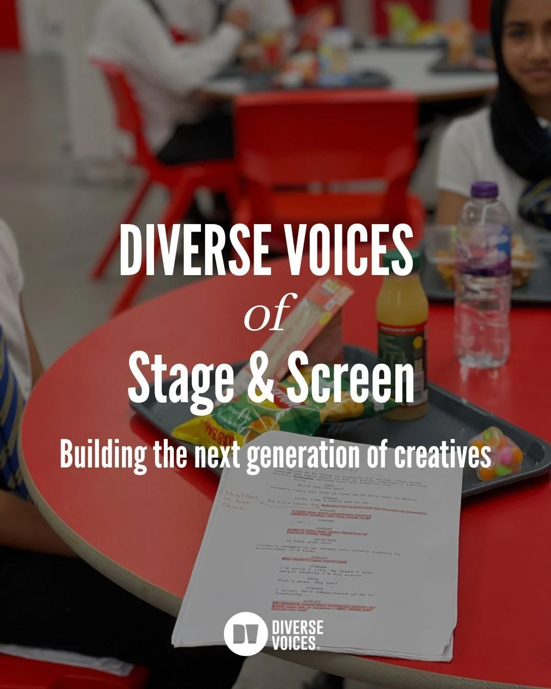 At Diverse Voices of Stage &amp; Screen (DVSS), we bring industry professionals together with young people to teach skills both in front of and behind the camera.

Through hands-on experience, participants develop confidence, creativity and real-worl