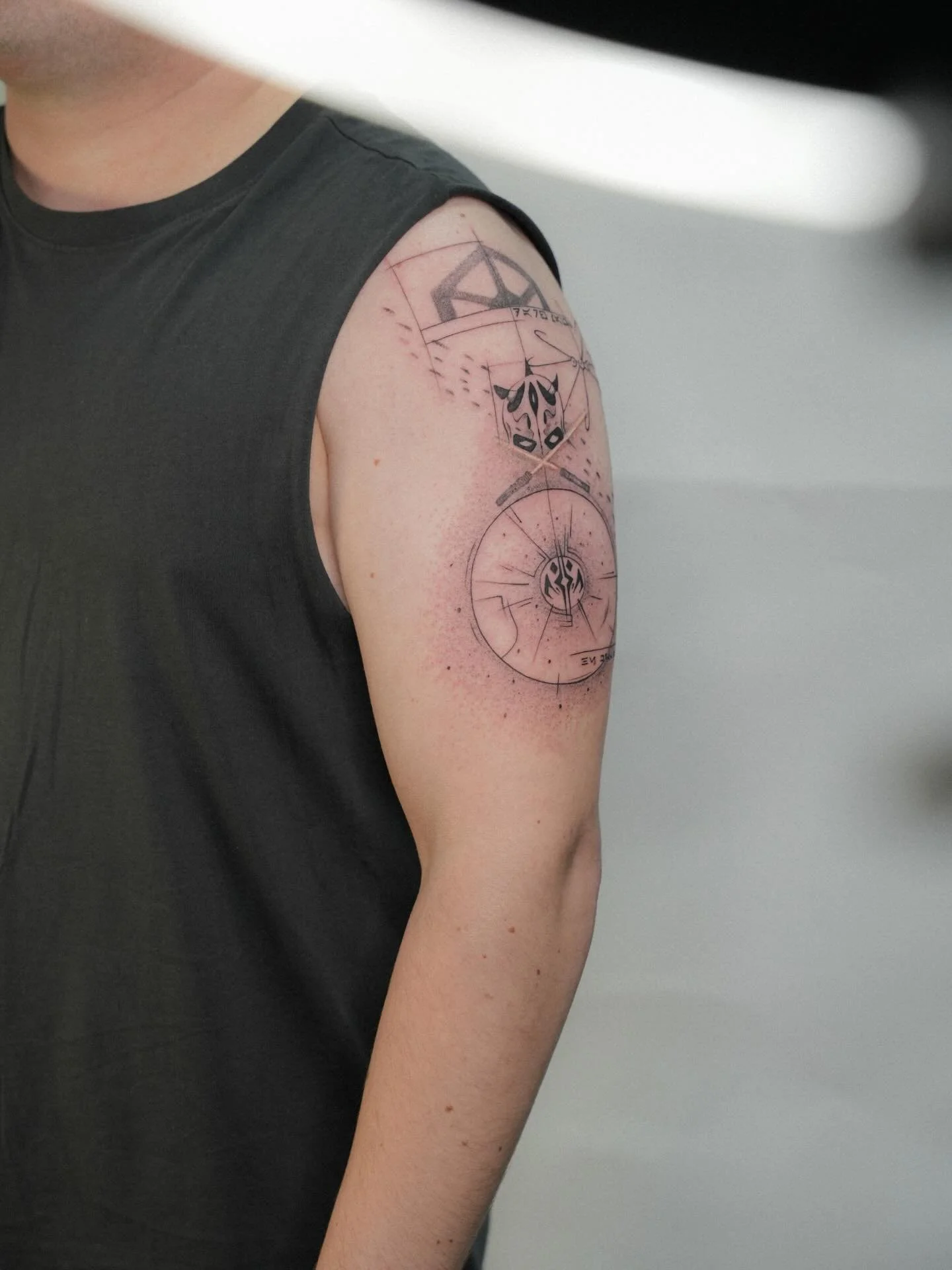 My biggest project so far. Thank you so much for your trust!! Had soooo much fun with with project 🥹

#starwarstattoo #tattoo