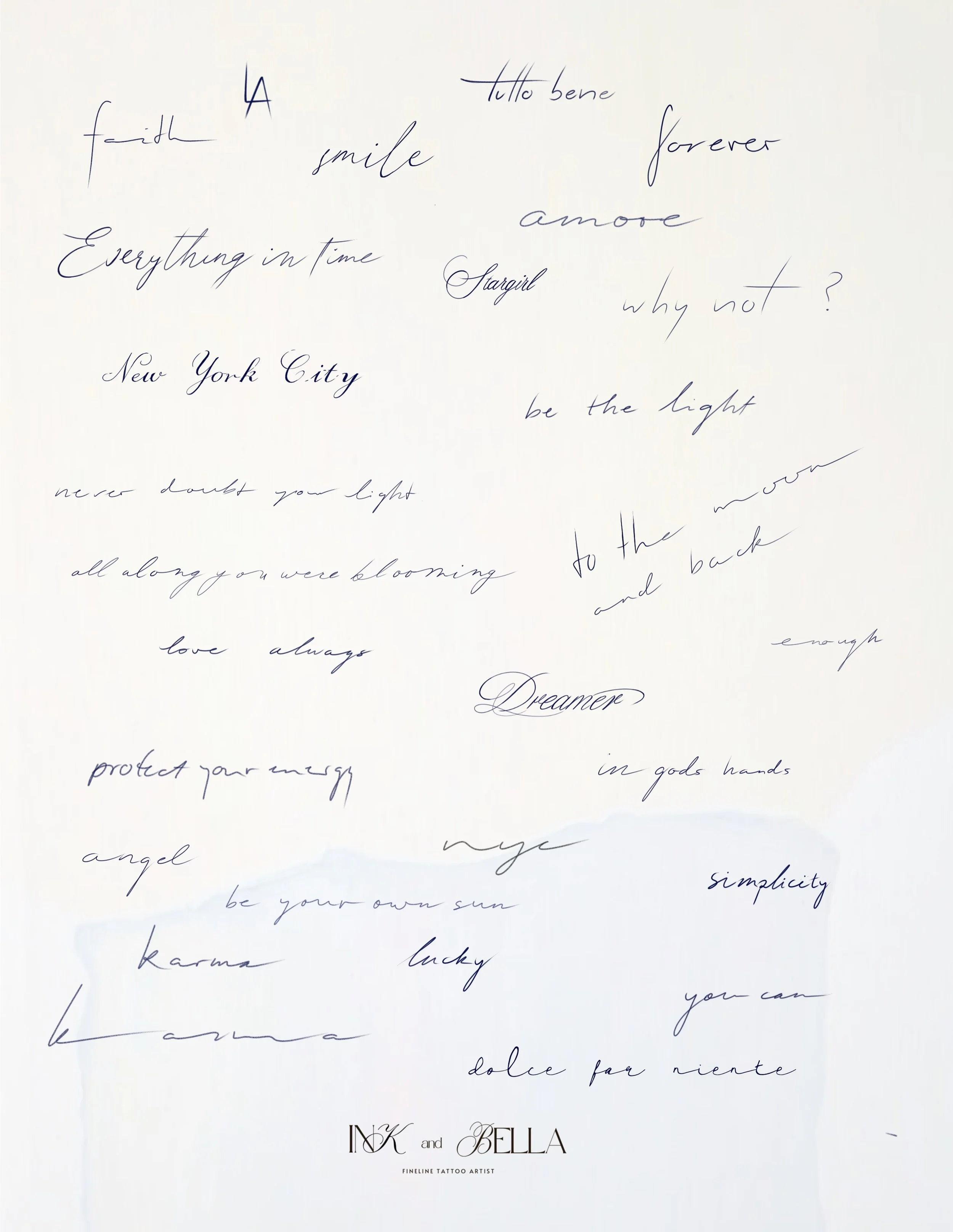 THE LETTERINGS 💙

Ich hoffe, sie gefallen euch genauso gut wie mir. Diese Schriftz&uuml;ge sind unbegrenzt verf&uuml;gbar und geh&ouml;ren daher zur Forever Collection.

Die Forever Collection umfasst Motive und Designs, die dauerhaft verf&uuml;gbar
