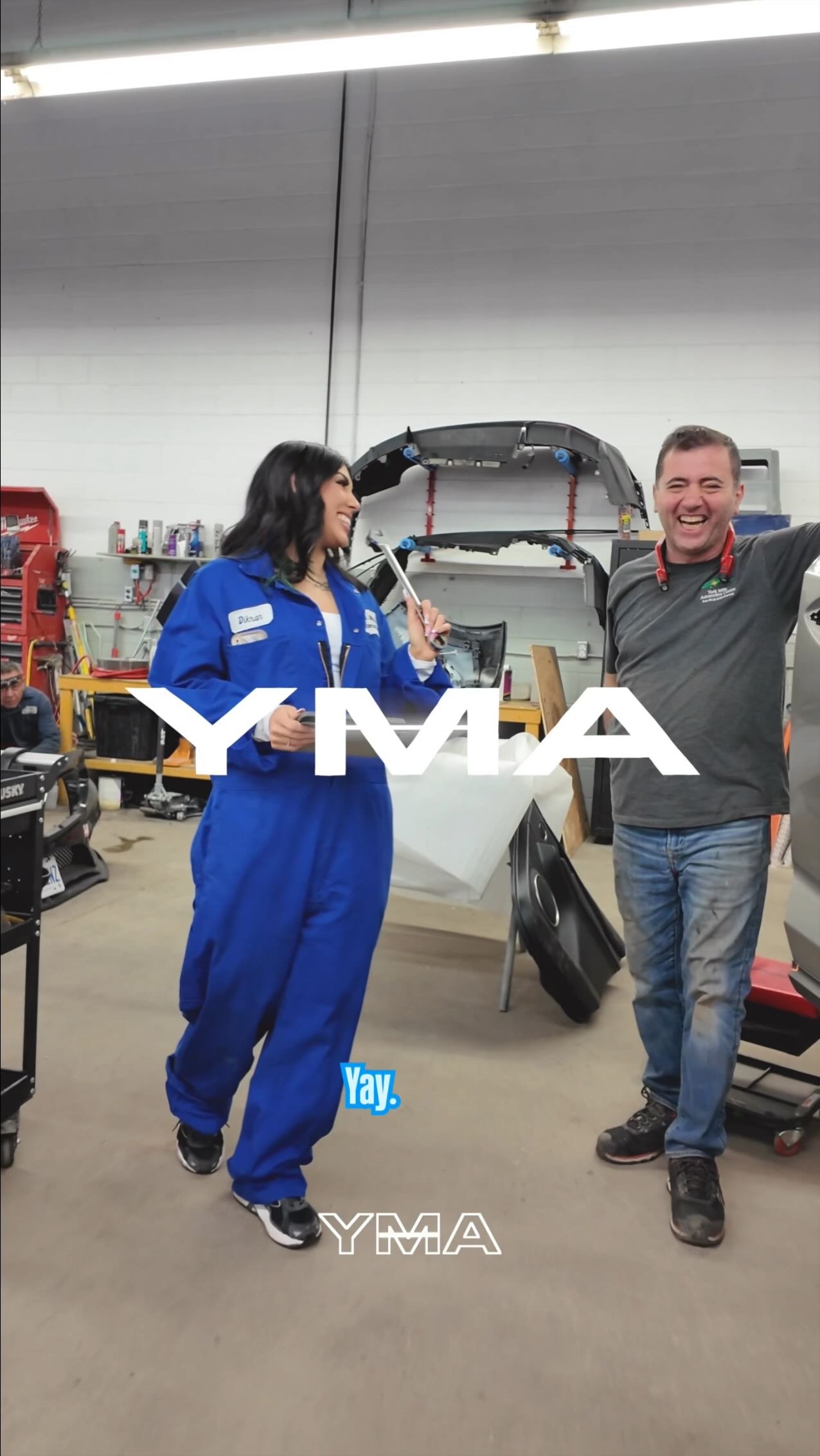 We had a few questions for Osko!👨🏻‍🔧🔧
Our expert body repairman explains that front-end collisions often cause the most damage. Even if the bumper only takes a light hit, there could be serious damage to components under the hood.
If you wa
