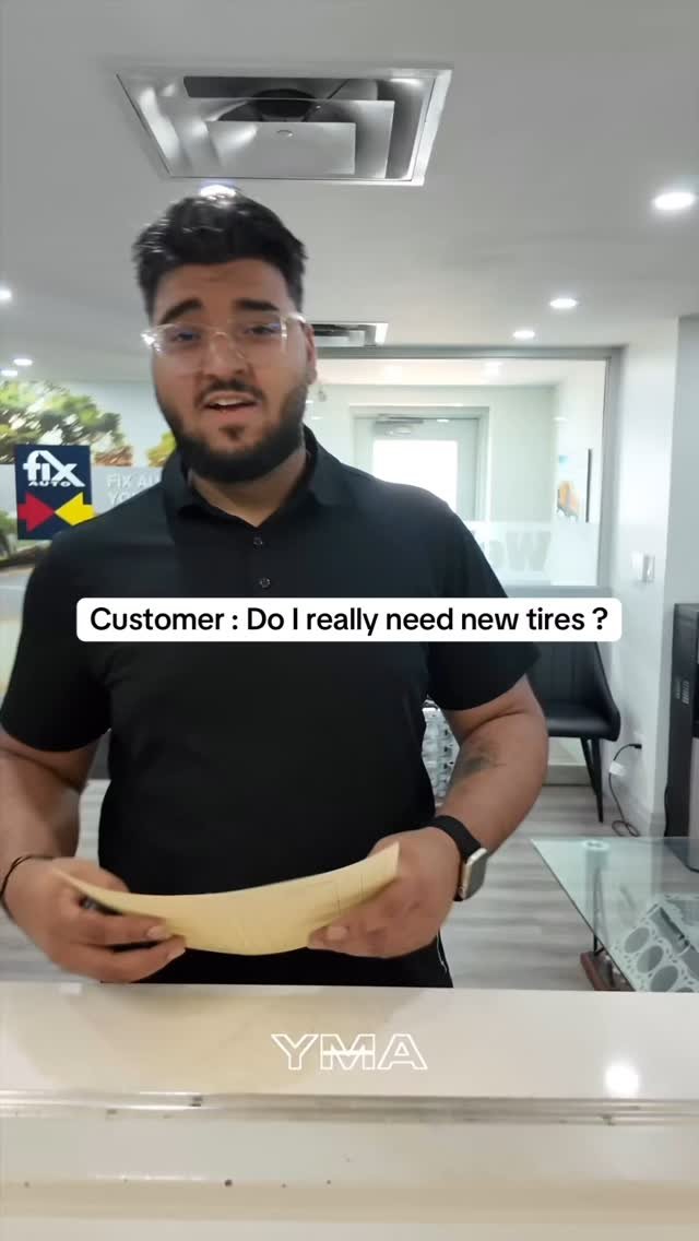 When the customer asks if they really need new tires .
Tires: 👨🏽‍🦲
Come get your tires swapped if their staring at you like this
If you want a quality job as well come visit York Mills Automotive Centre.
We specialize in a wide range of m