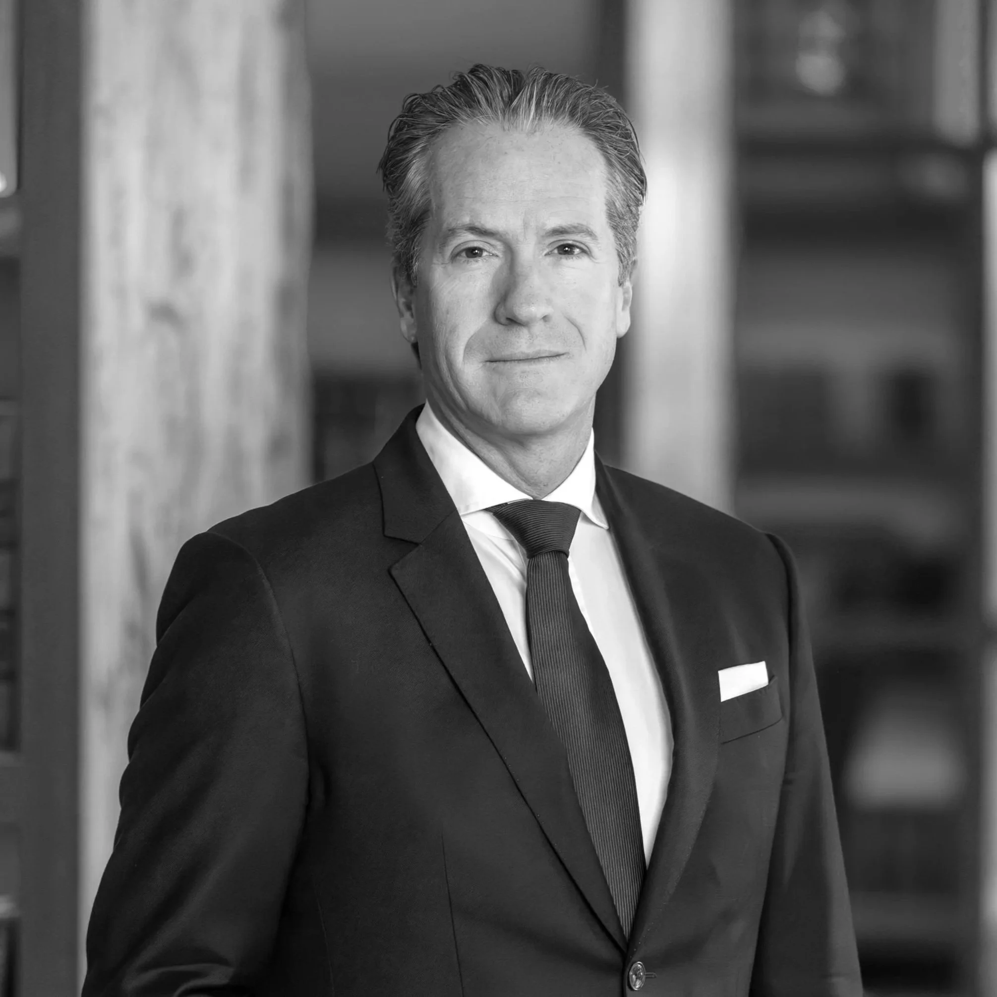 Retrato de Pablo Carrington, Vicepresidente de la Fundación Madina Mayurqa