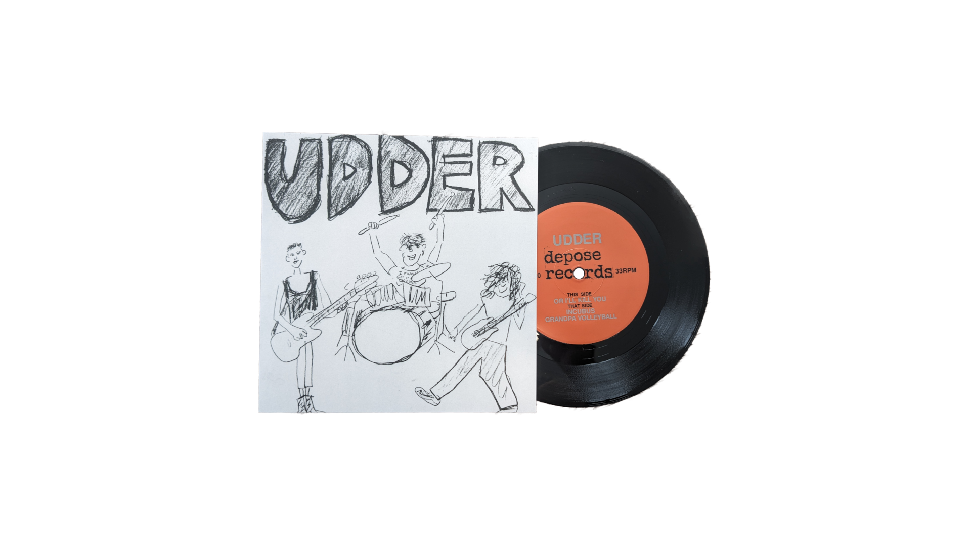 UDDER 7" Vinyl