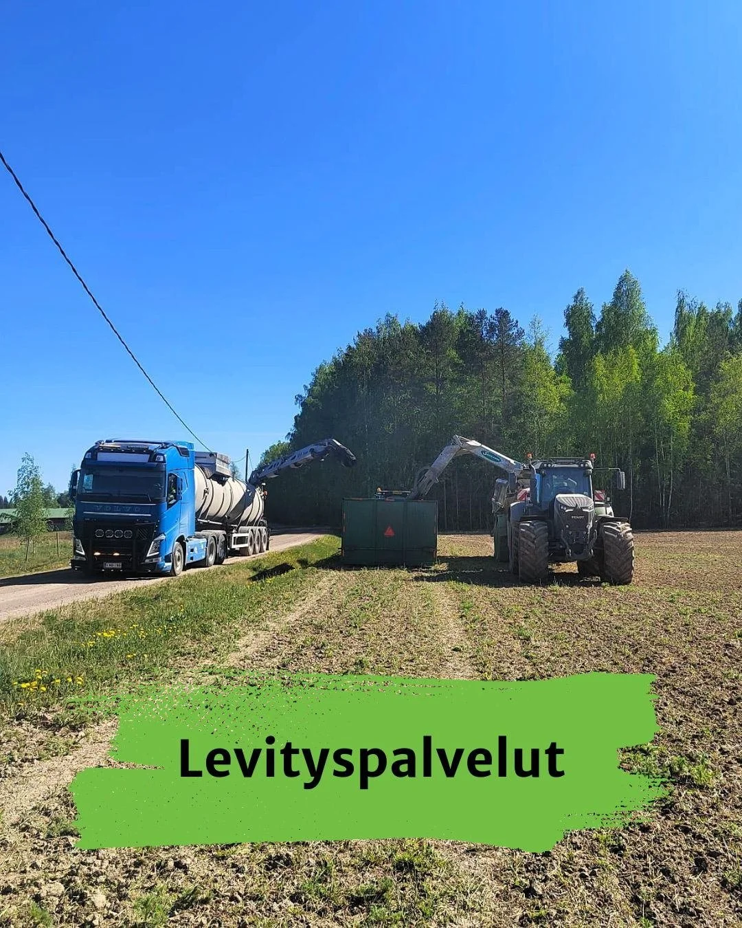 Maaliskuu alkaa k&auml;&auml;nty&auml; jo loppusuoralle, mik&auml; tarkoittaa sit&auml;, ett&auml; lietteiden levitykset alkavat jo tuossa tuokiossa.

Recolan Oy hoitaa lietteen toimitusten lis&auml;ksi my&ouml;s lietteen levitykset viljelysmaille. '