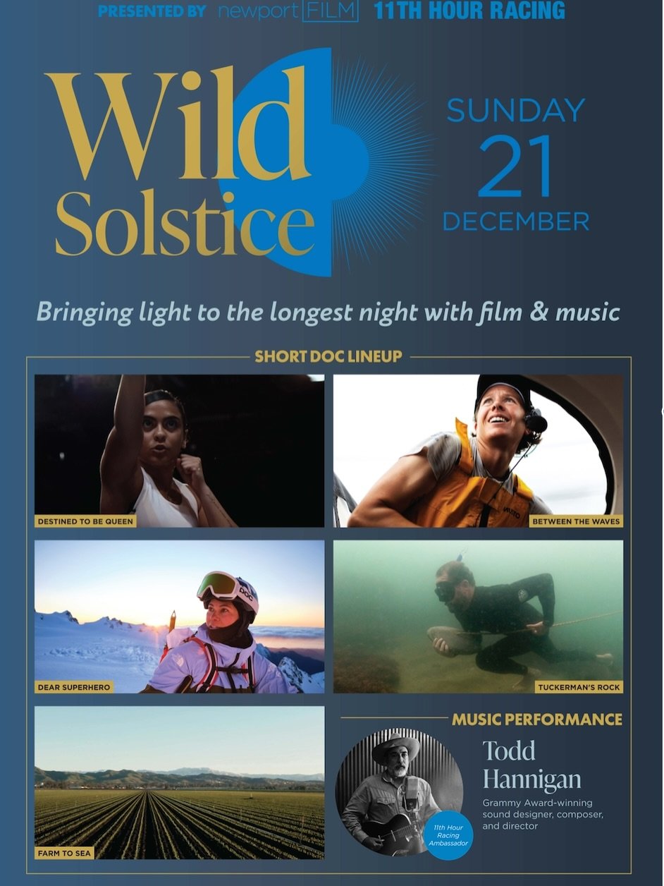 Everything we do is about attuning to the deeper rhythms - the tides, light, breath, season.
Which is why we&rsquo;re beyond grateful that Tuckerman&rsquo;s Rock will be part of @newportfilm &lsquo;s Wild Solstice on December 21 - a night dedicated t