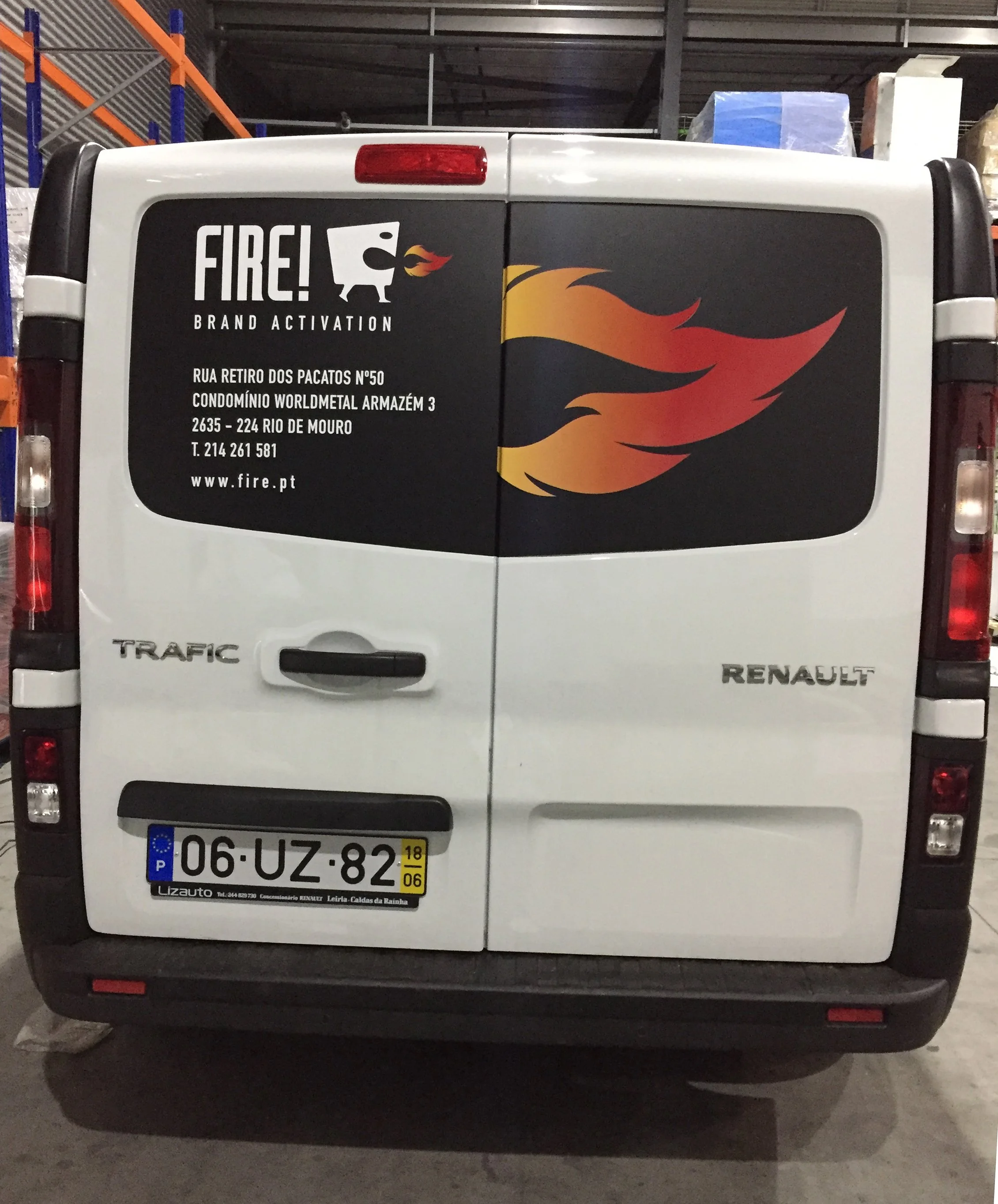Decoração Viatura - Fire Brand Activation
