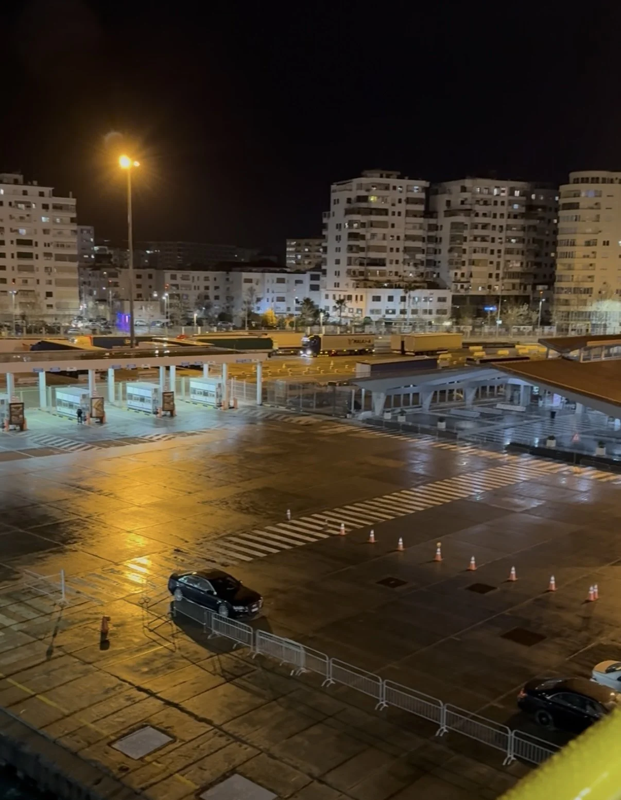 Durres, Albania port - bye, bye, bye!