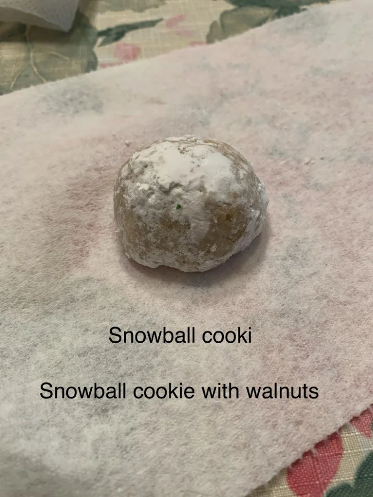 Snowball Cookie