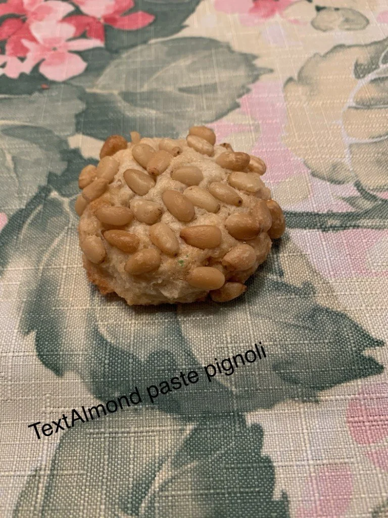 Almond Paste Pignoli