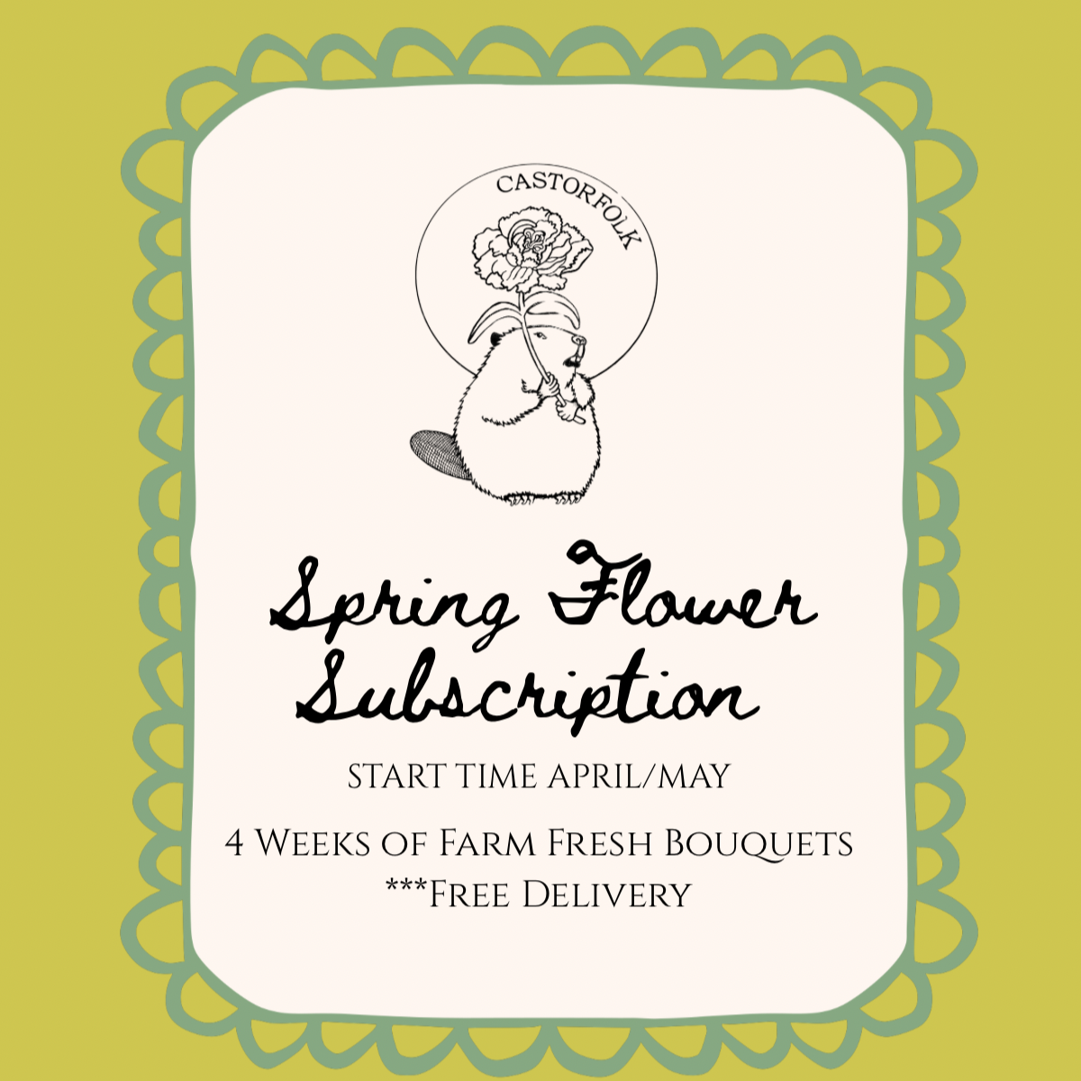 Spring Flower Subscription 2026