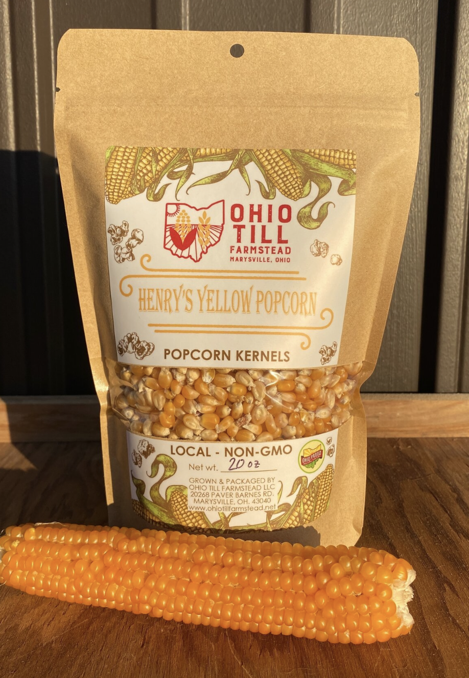 Henry's Yellow Popcorn Kernels