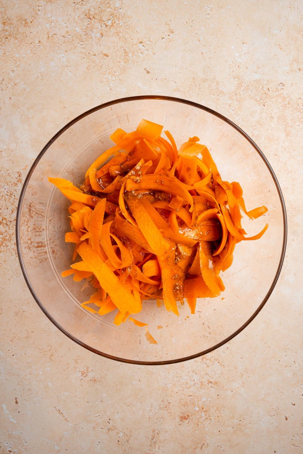 Carrot Salad with Miso Dressing