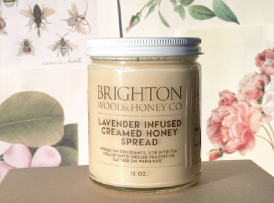 Lavender Creamed Honey Spread