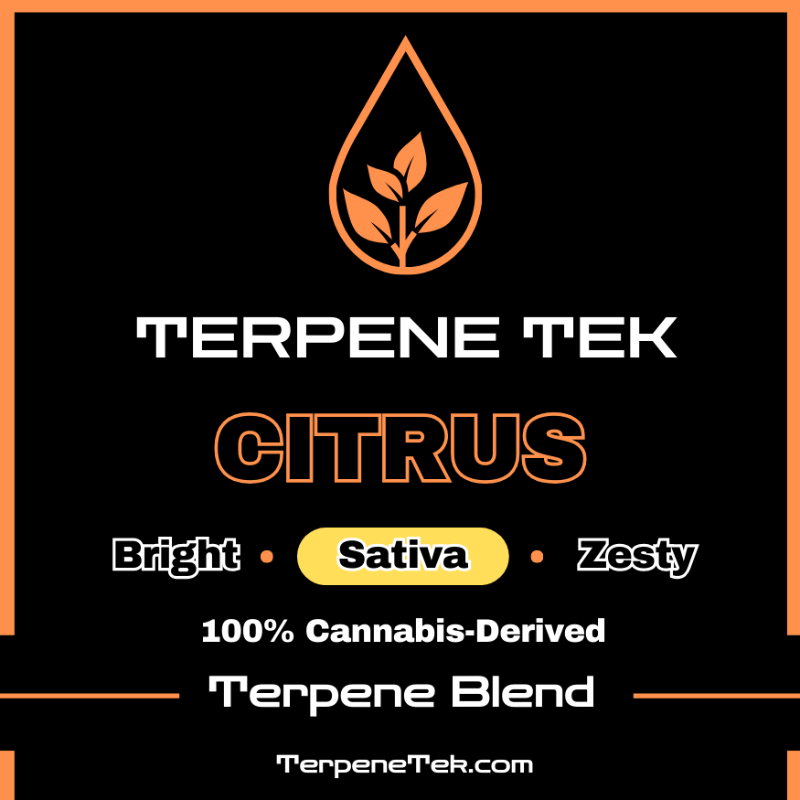 Citrus - Bright, Sharp and Tangy | 100% Pure Cannabis-Derived Terpene