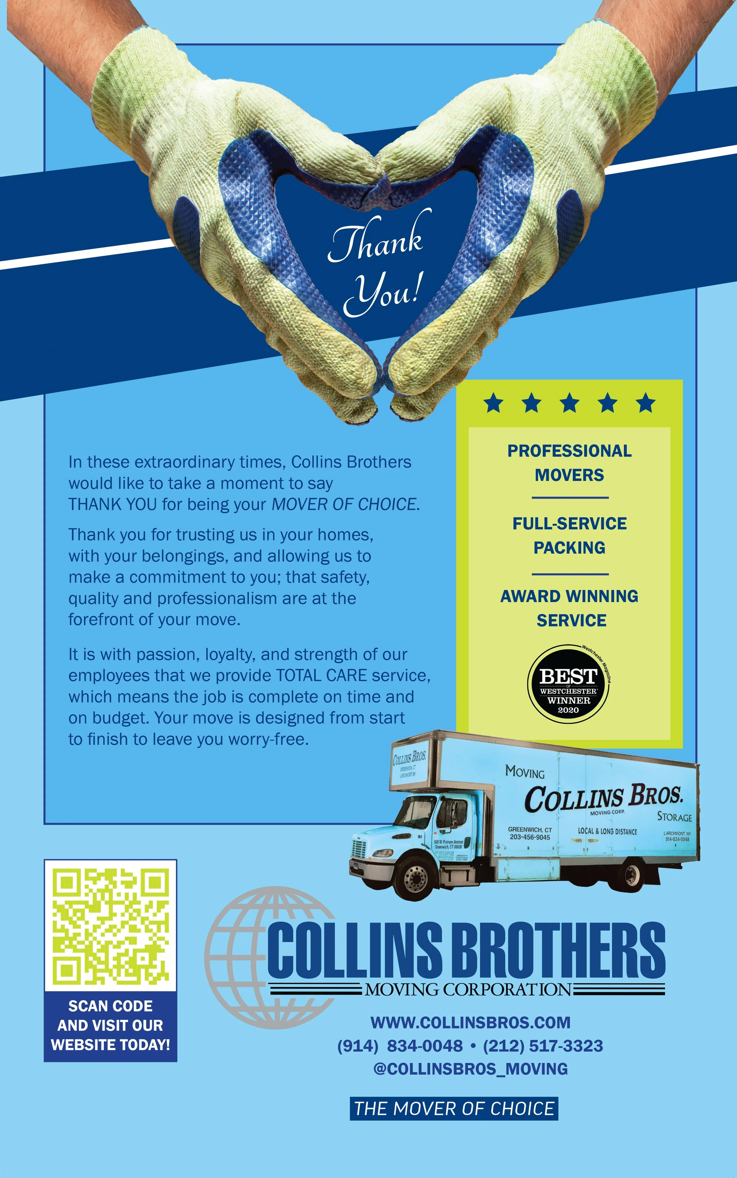 Best of Westchester  and Long Island advertising, an emotional concept using orginal photoshop built artwork. QR codes bright colors and eye catching layouts