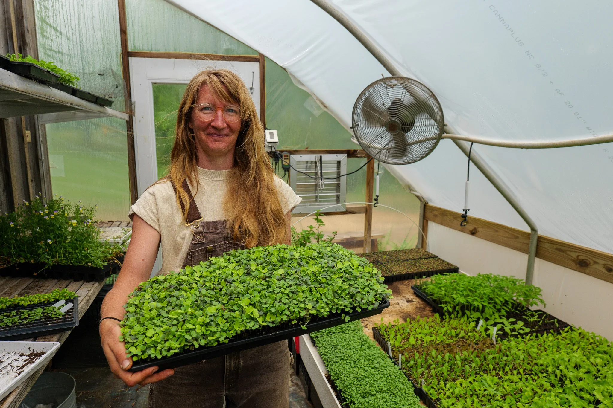 A Good Salad Year-Round: Kat the Farmer
