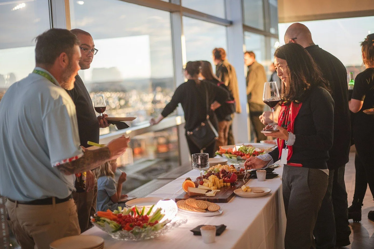 We wish a warm welcome to our new neighbors @berkshireblanket and want to say thank you for celebrating your big move with us last night at the top of the tower. We look forward to seeing you all again soon!