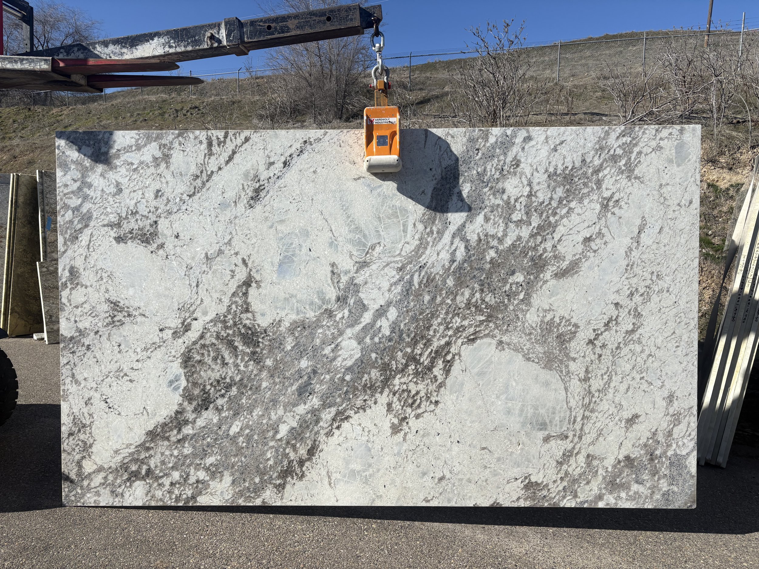 Alpinus White Leathered (Also available in polished.)