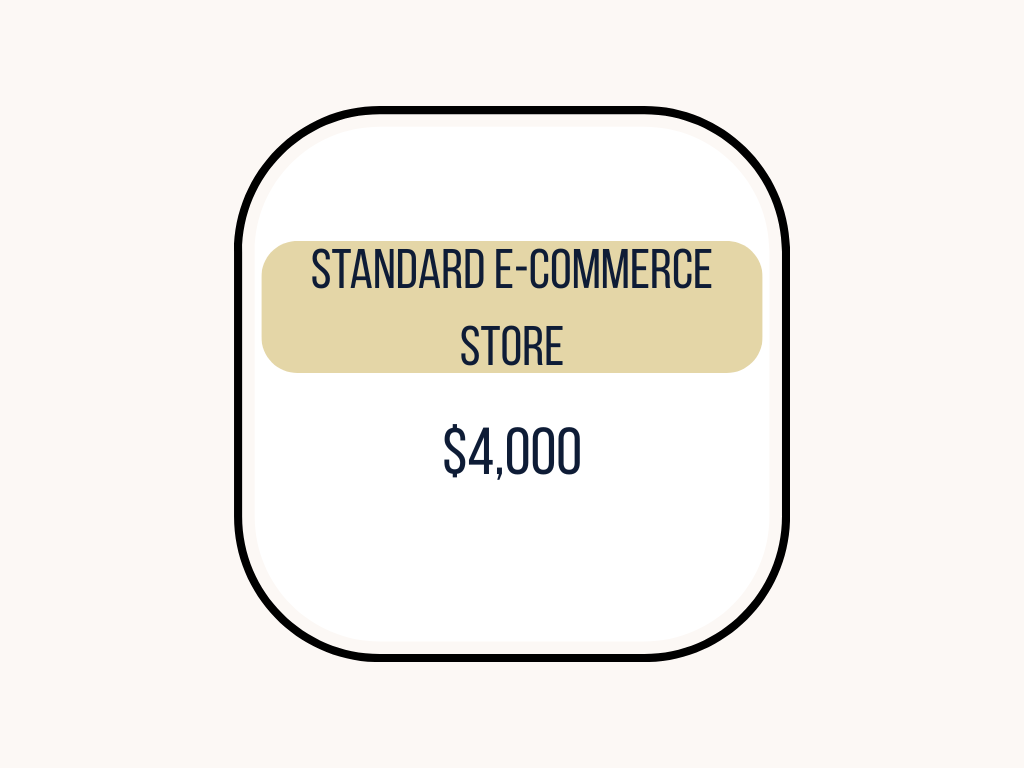 Standard E-Commerce Store