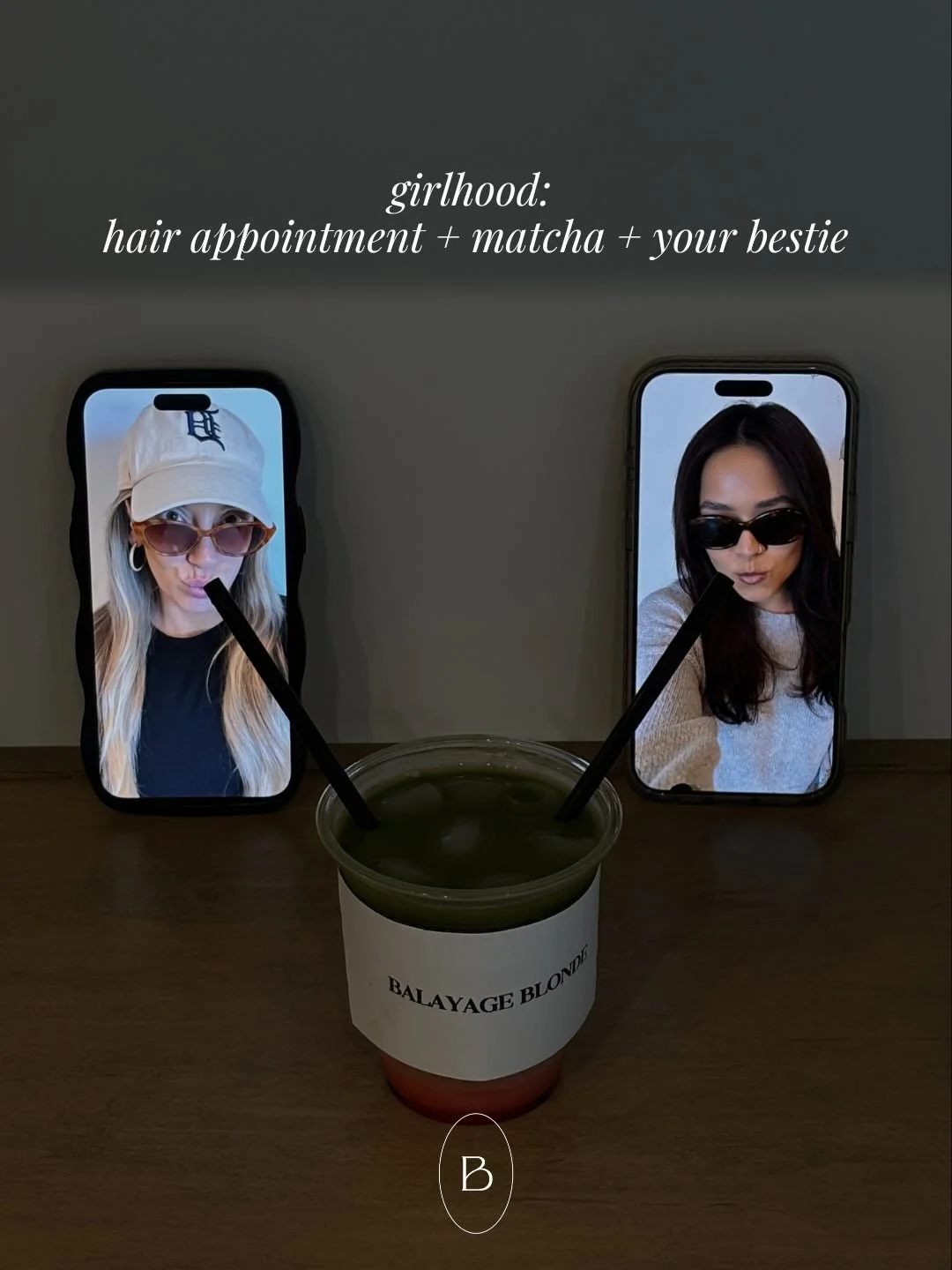 the best kind of reset
fresh hair, good company, and a matcha 🍵

&bull;
&bull;
&bull;
#stpetefl #tampabay #hairsalon #luxurysalon #luxurysalonexperience luxury hair salon, luxury salon experience, girlhood