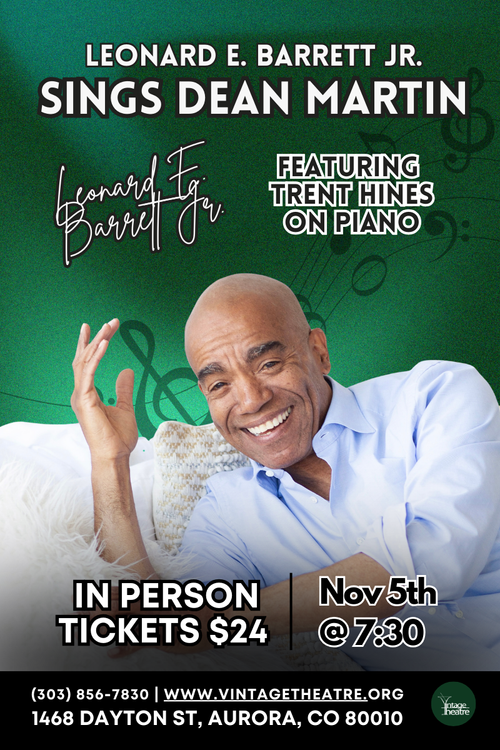 Leonard E. Barrett Jr. Sings Dean Martin