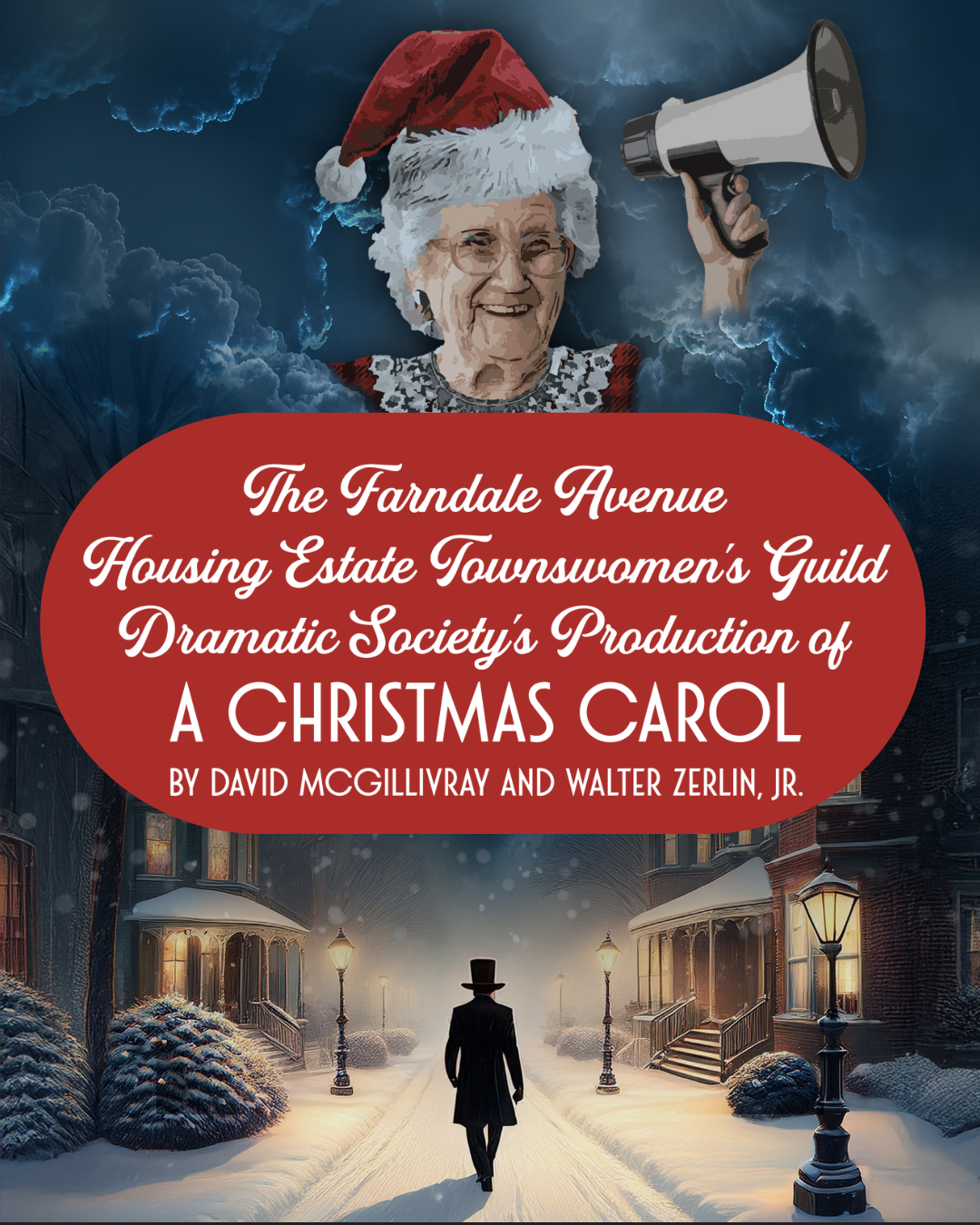 THE FARNDALE AVENUE HOUSING ESTATE TOWNSWOMEN'S GUILD DRAMATIC SOCIETY'S PRODUCTION OF "A CHRISTMAS CAROL"